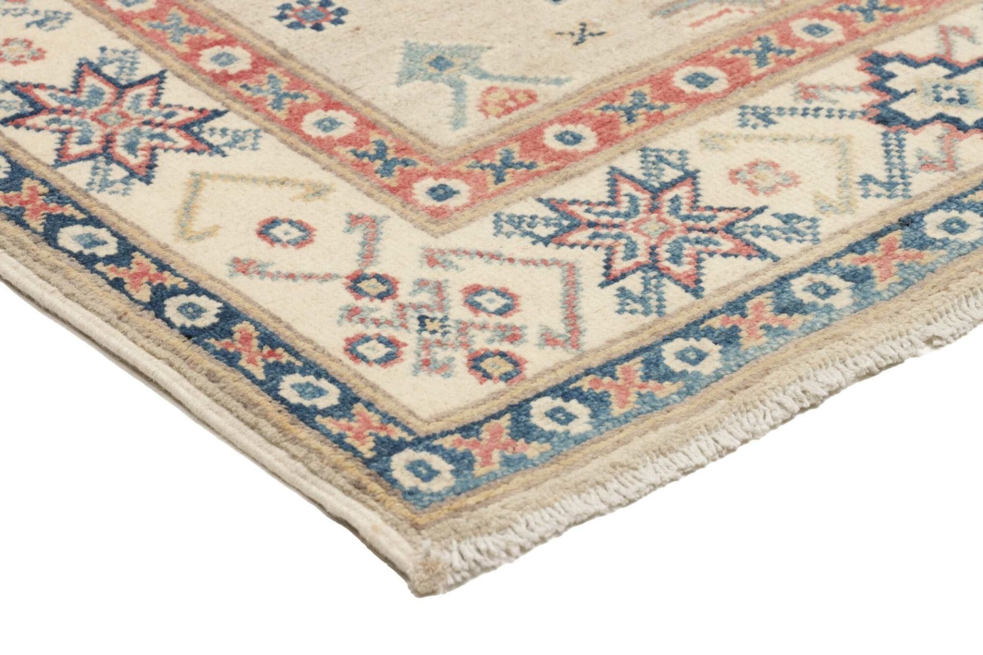 Handgeknüpfter Kazak Orientteppich, 81 × 125 cm, Wolle