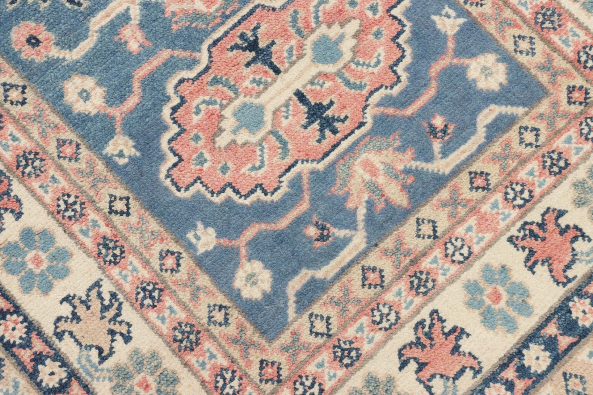 Kazak Orientteppich 80 × 130 cm aus Wolle, handgeknüpft