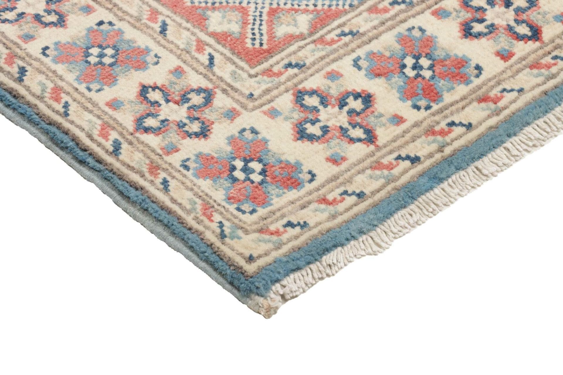 Kazak Orientteppich aus Pakistan, 65 × 90 cm