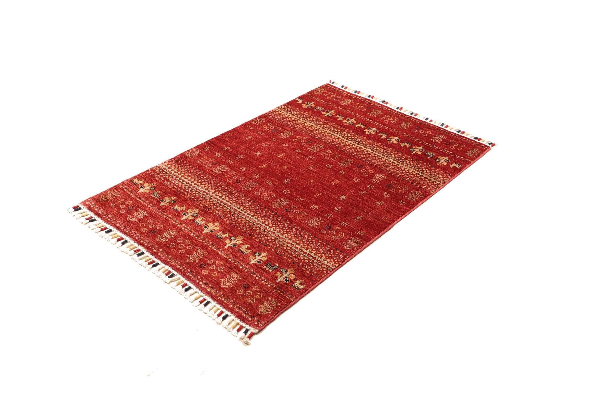 Gabbeh Orientteppich 82 × 121 cm aus Wolle, handgewebt