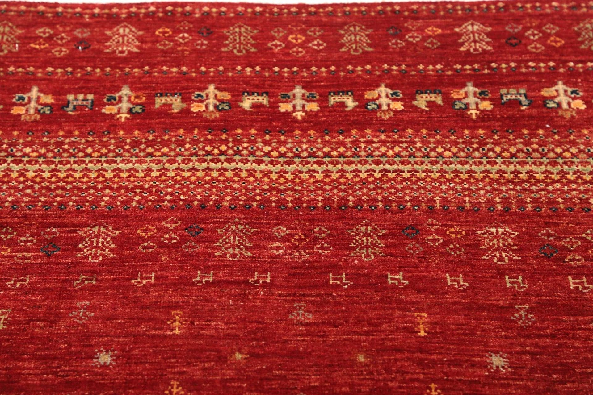 Gabbeh Orientteppich 82 × 121 cm aus Wolle, handgewebt