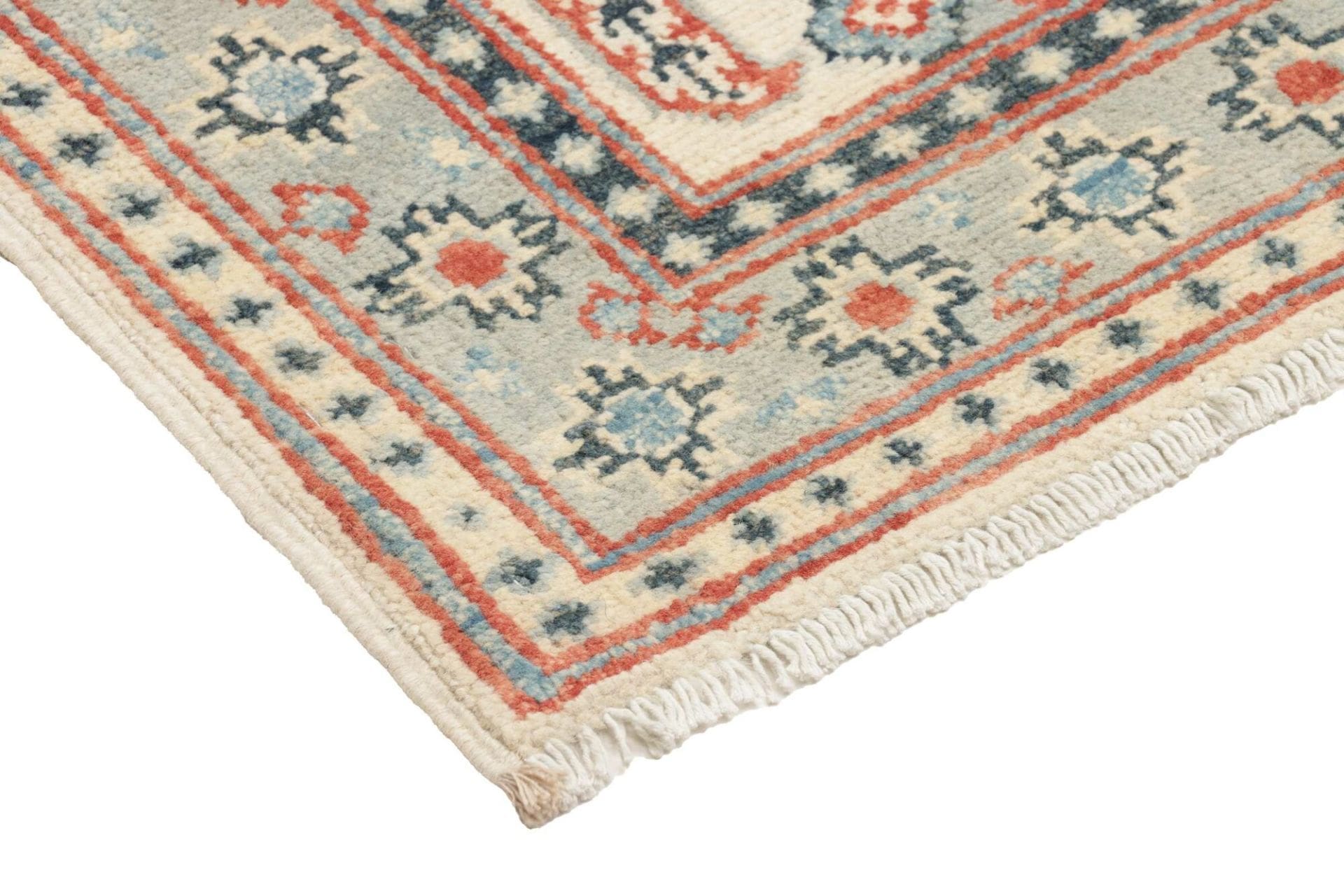 Handgeknüpfter Kazak Orientteppich, 63 × 90 cm, Wolle