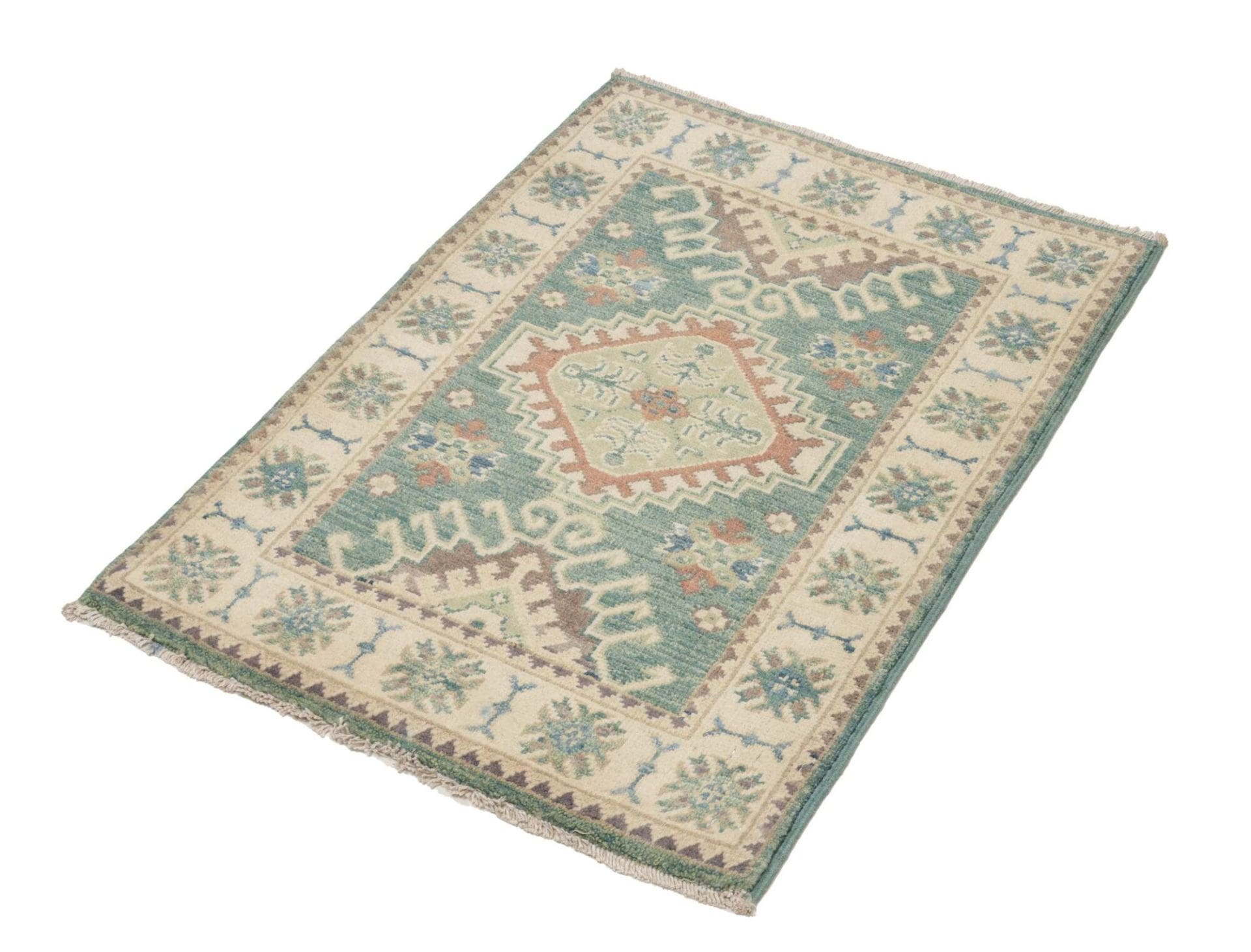 Handgeknüpfter Kazak Orientteppich 64 × 90 cm