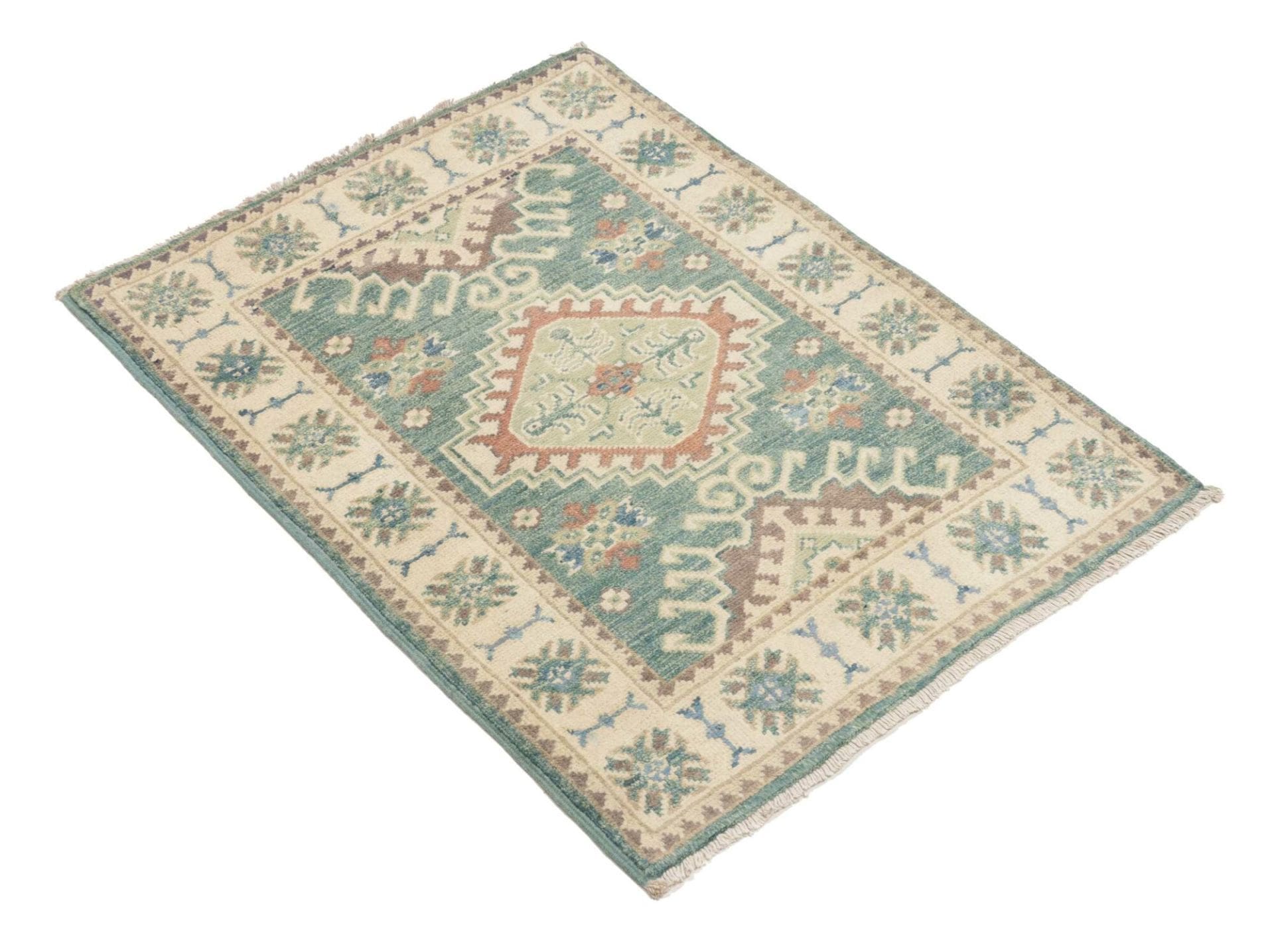 Handgeknüpfter Kazak Orientteppich 64 × 90 cm