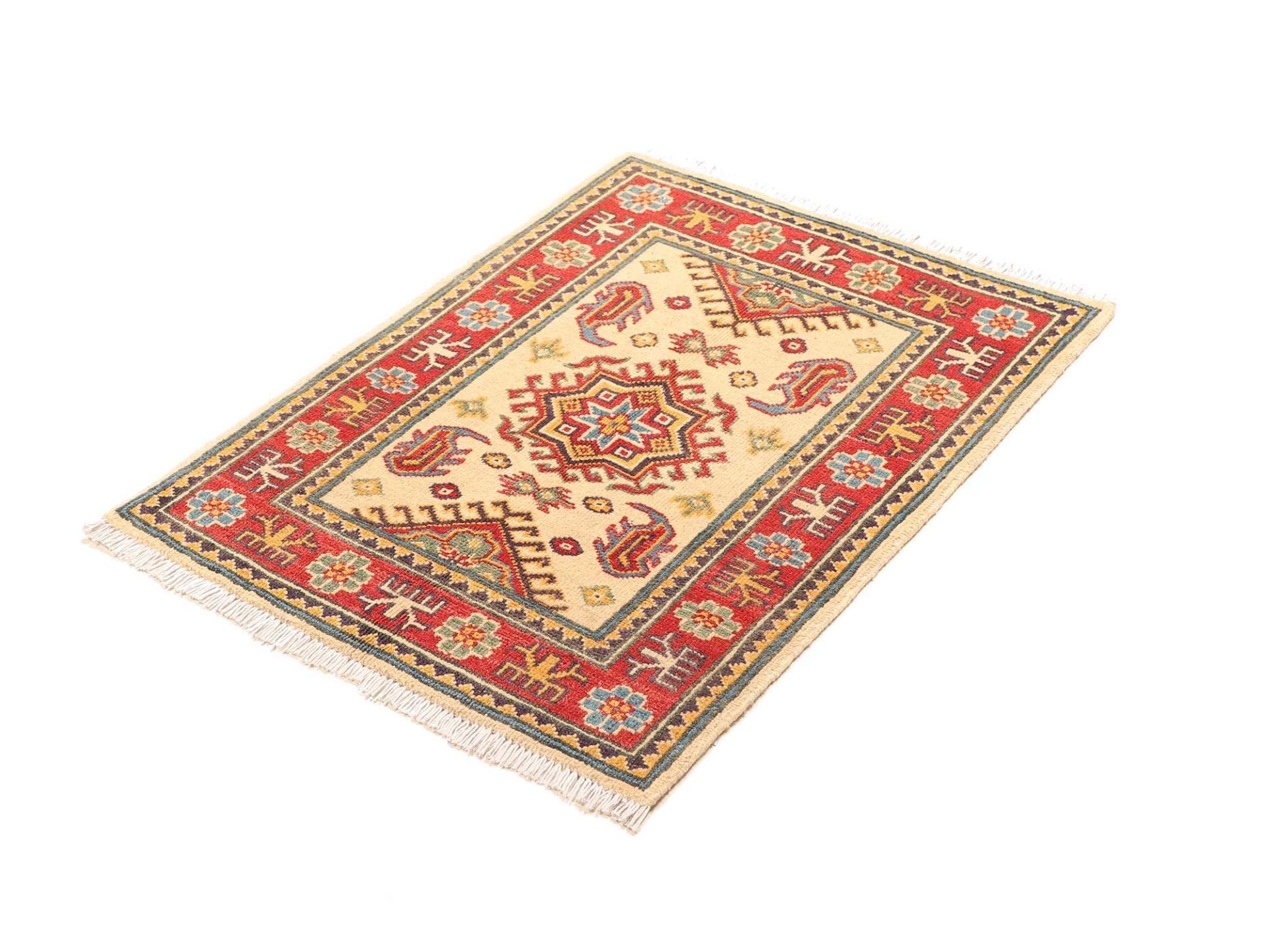 Kazak Orientteppich 68 × 85 cm aus Wolle, handgeknüpft