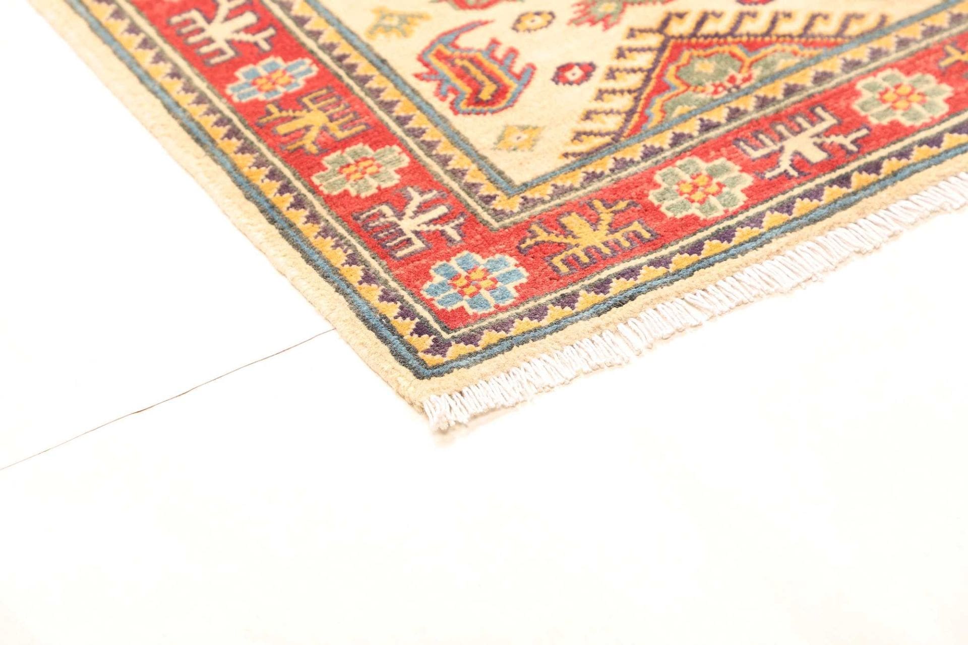 Kazak Orientteppich 68 × 85 cm aus Wolle, handgeknüpft