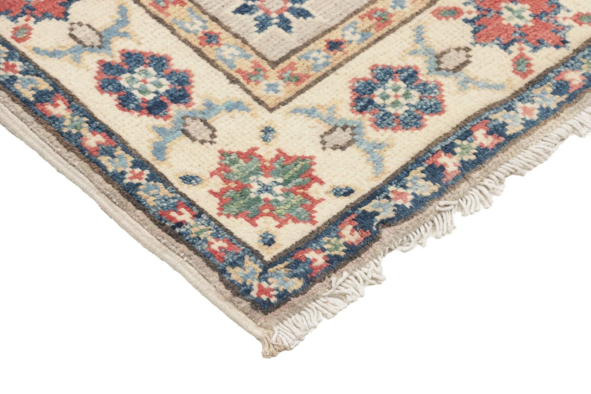 Kazak Orientteppich aus Pakistan, 64 × 90 cm
