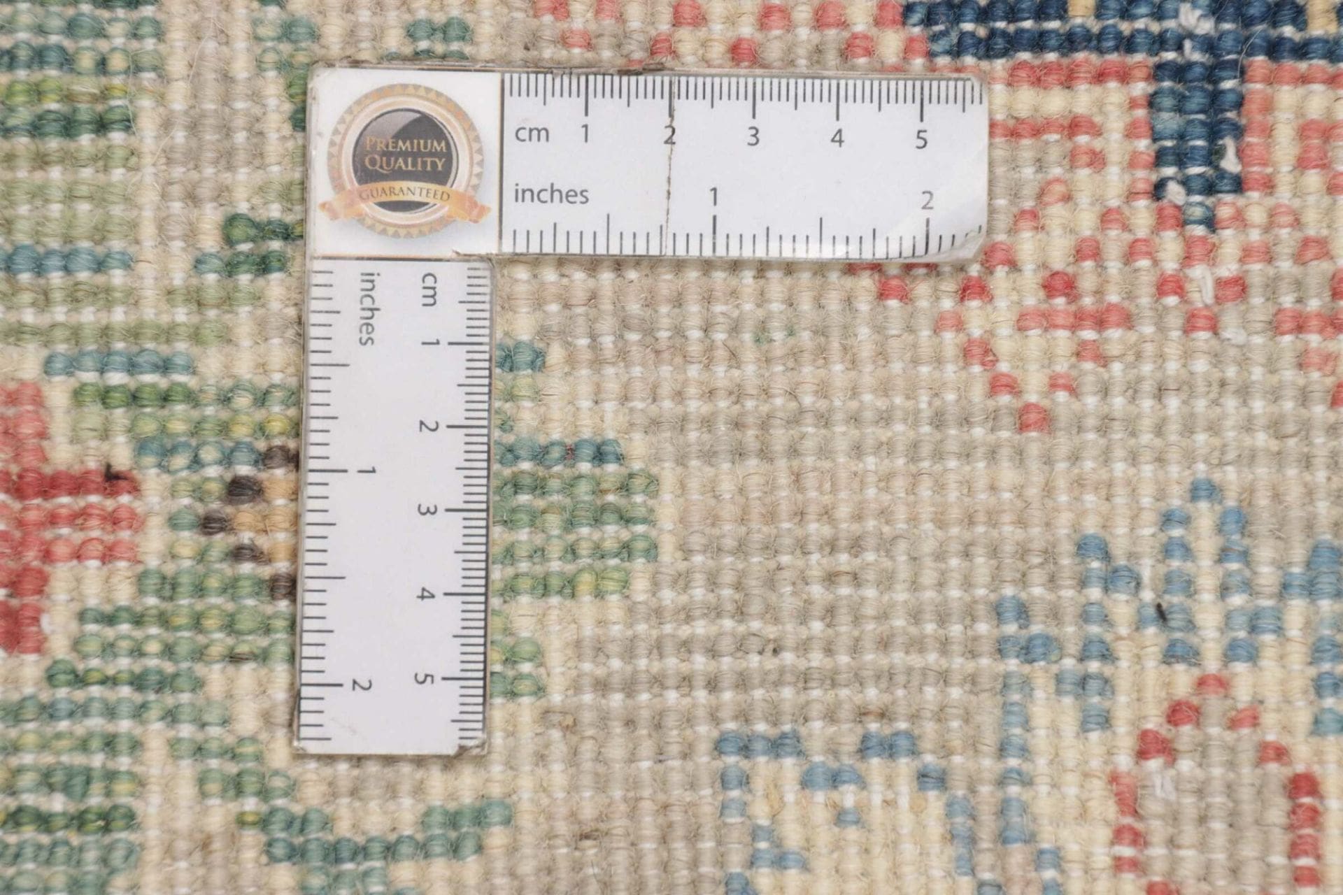 Kazak Orientteppich aus Pakistan, 64 × 90 cm