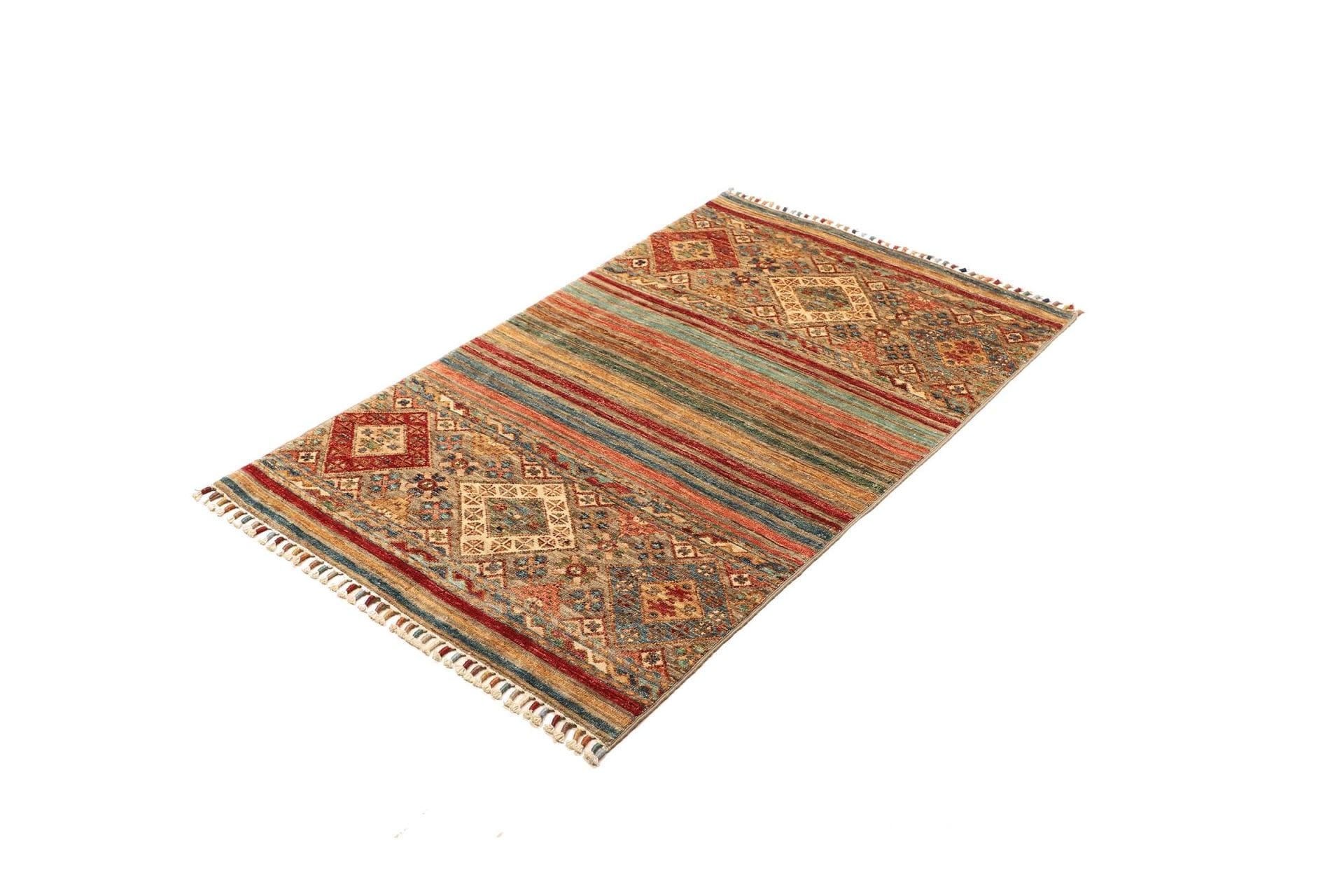 Handgeknüpfter Samarkand Orientteppich 82 × 130 cm