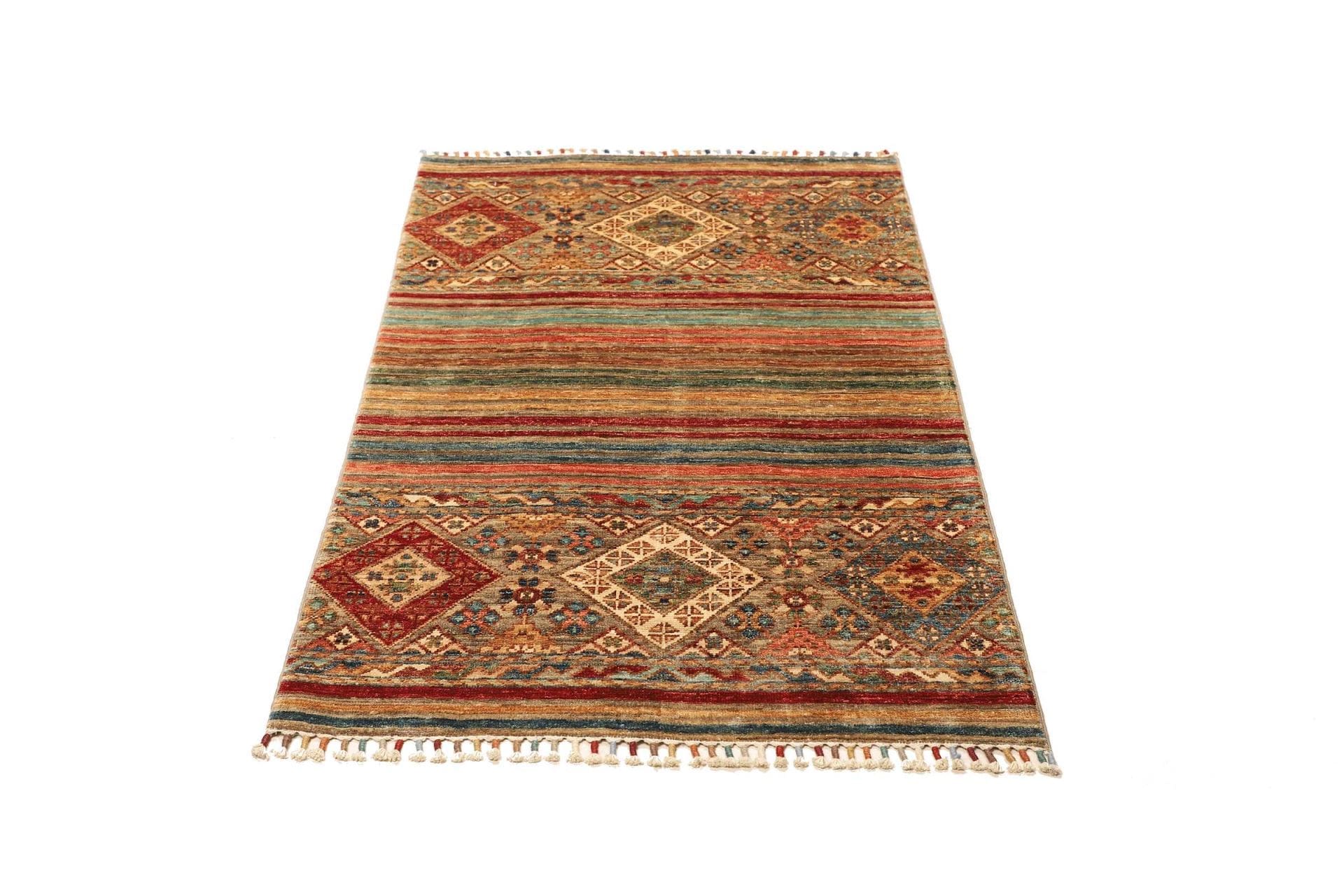 Handgeknüpfter Samarkand Orientteppich 82 × 130 cm