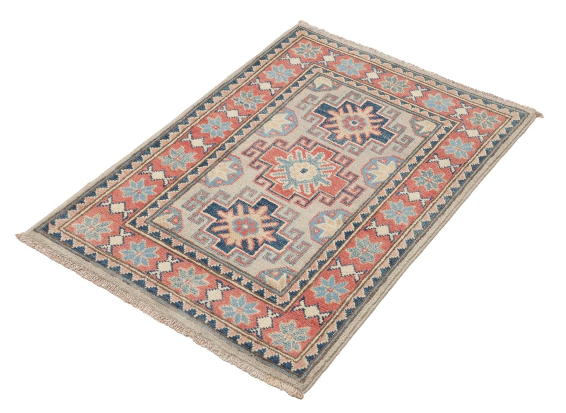 Handgeknüpfter Kazak Orientteppich 67 × 88 cm