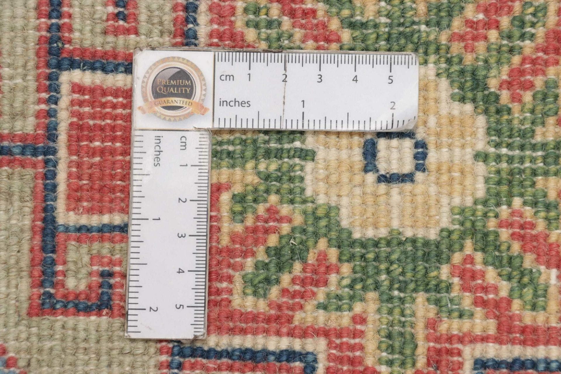 Kazak Orientteppich 64 × 89 cm aus Wolle, handgeknüpft