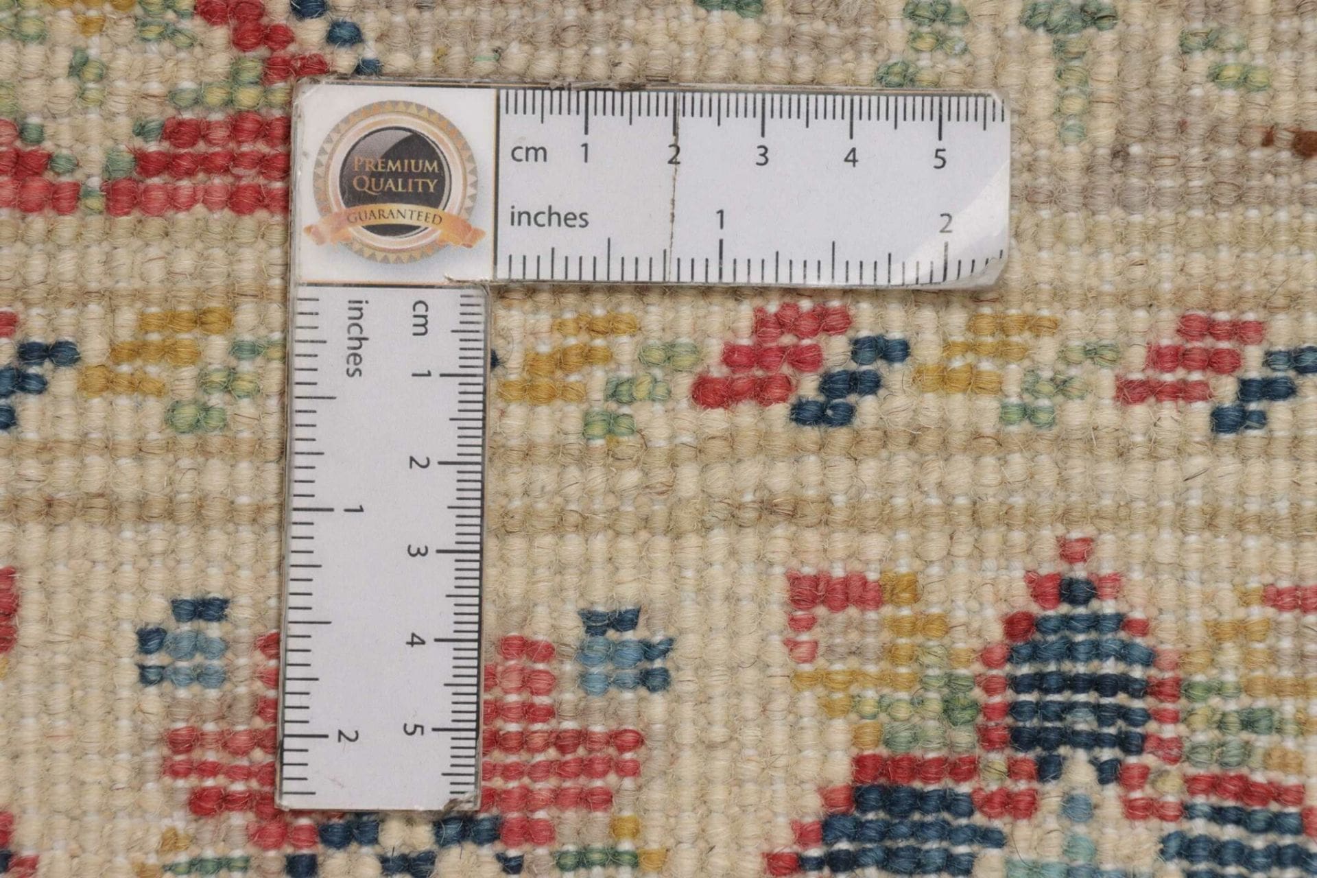 Kazak Orientteppich aus Pakistan, 64 × 96 cm