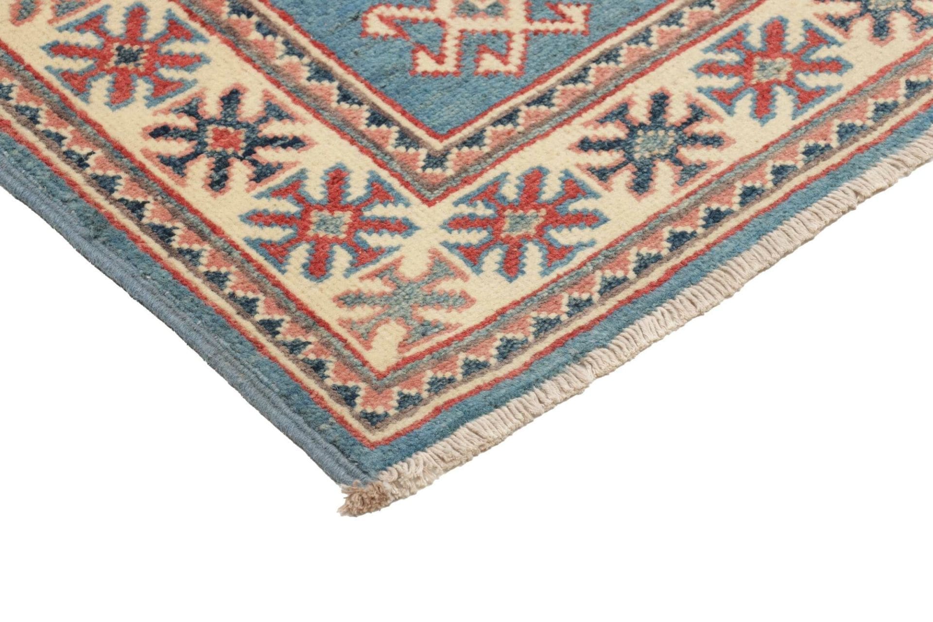 Kazak Orientteppich 65 × 85 cm aus Wolle, handgeknüpft