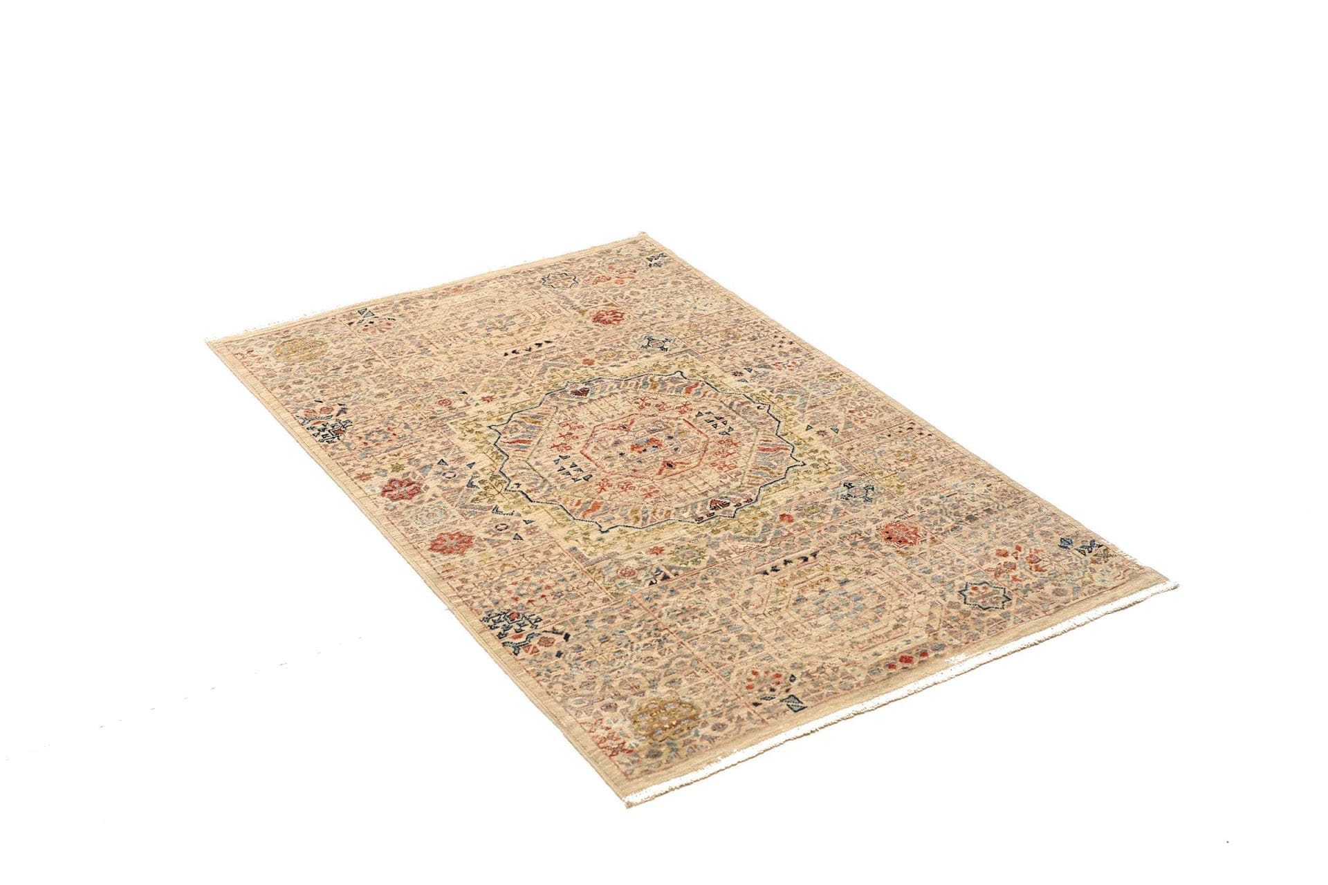 mamluk-orientteppich-81-x-123-cm-aus-schurwolle-handgeknupft-2 Mamluk Orientteppich 81 × 123 cm aus Wolle, handgeknüpft