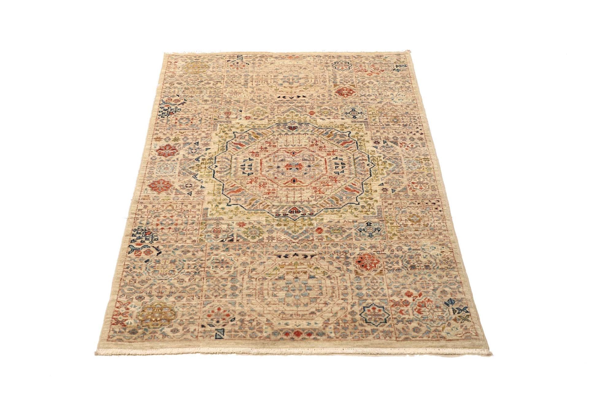 mamluk-orientteppich-81-x-123-cm-aus-schurwolle-handgeknupft-3 Mamluk Orientteppich 81 × 123 cm aus Wolle, handgeknüpft