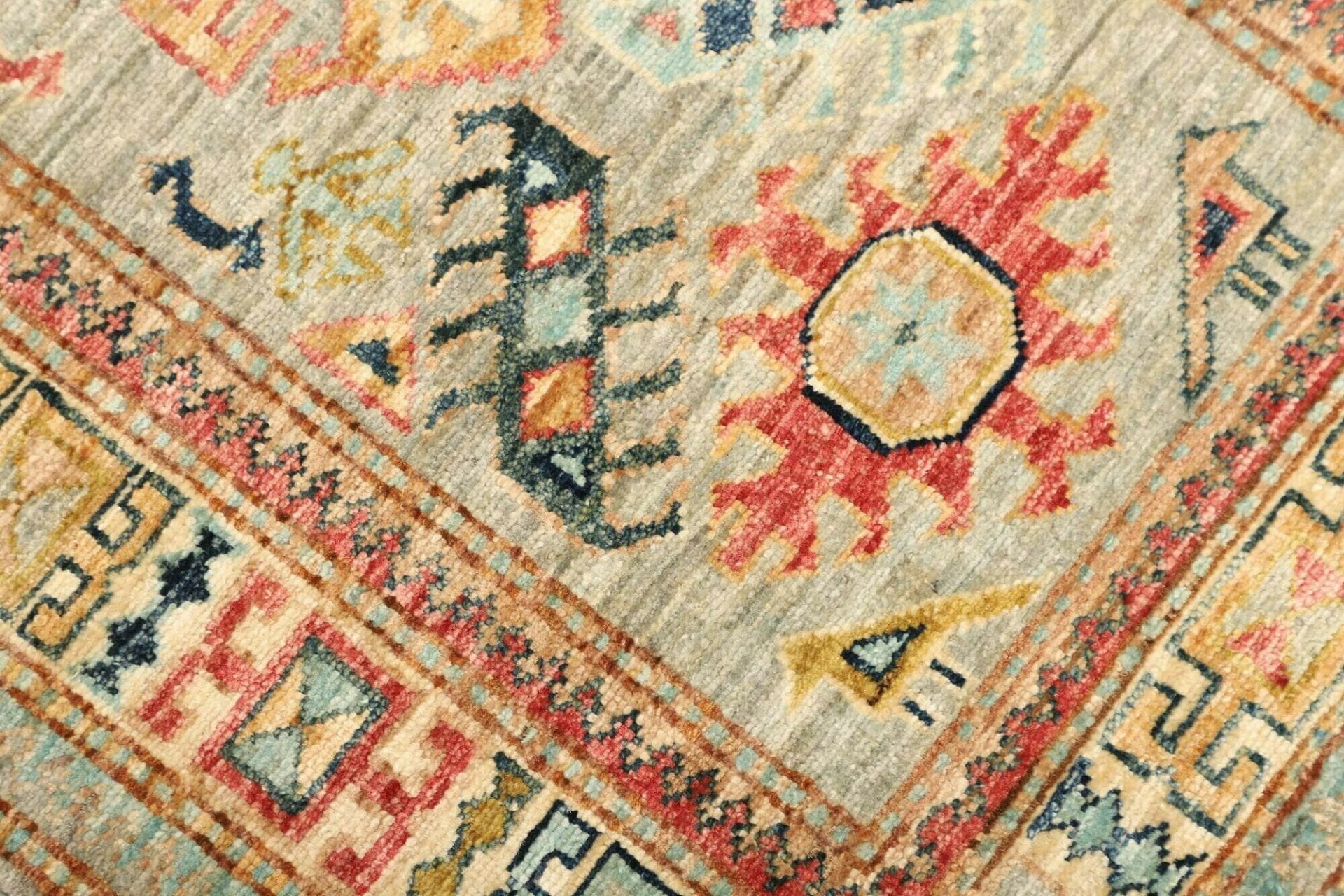 Handgeknüpfter Kazak Orientteppich 66 × 93 cm
