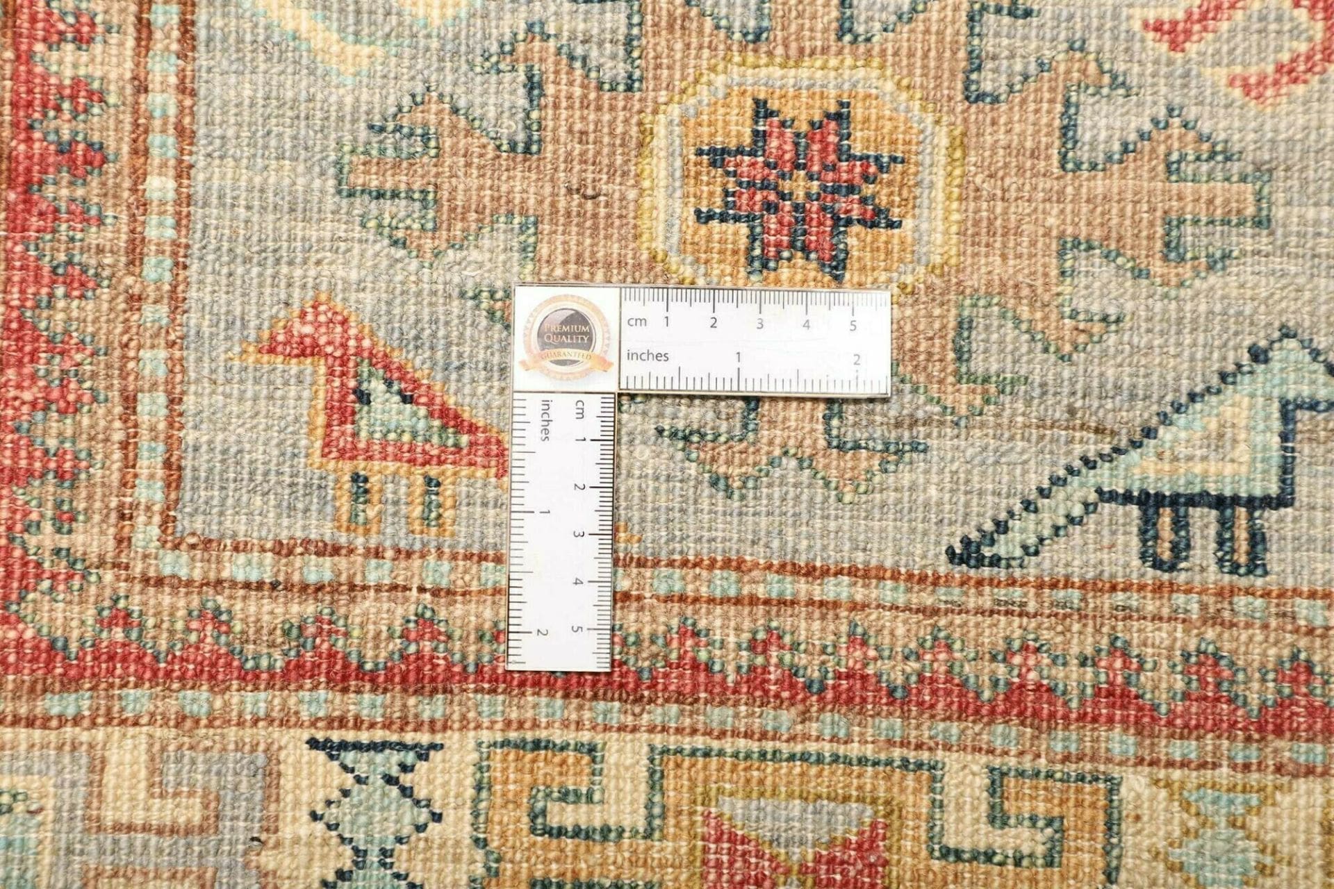 Handgeknüpfter Kazak Orientteppich 66 × 93 cm
