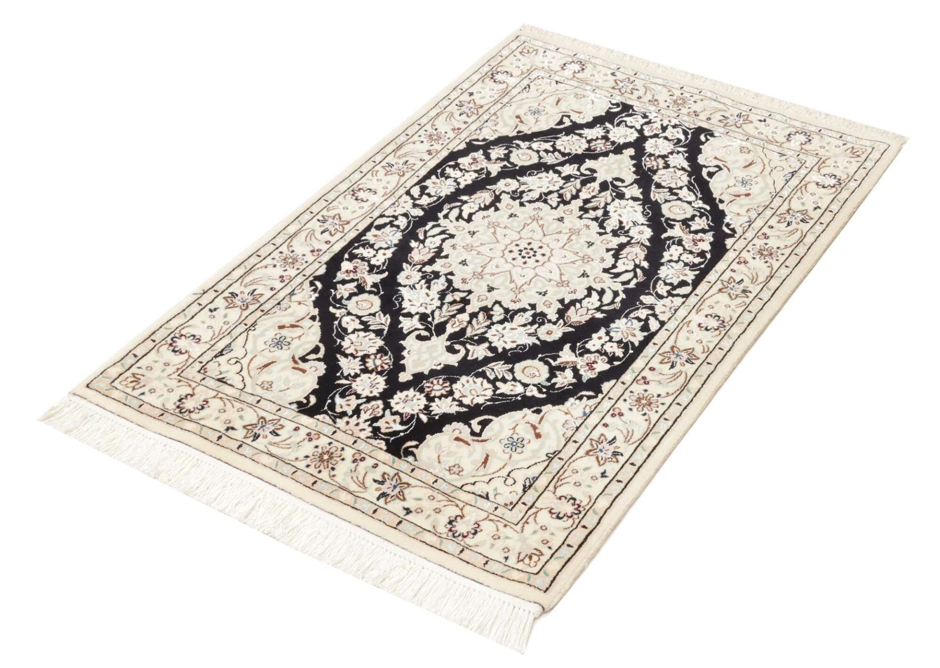 Nain Perserteppich 75 × 108 cm aus Wolle, handgeknüpft