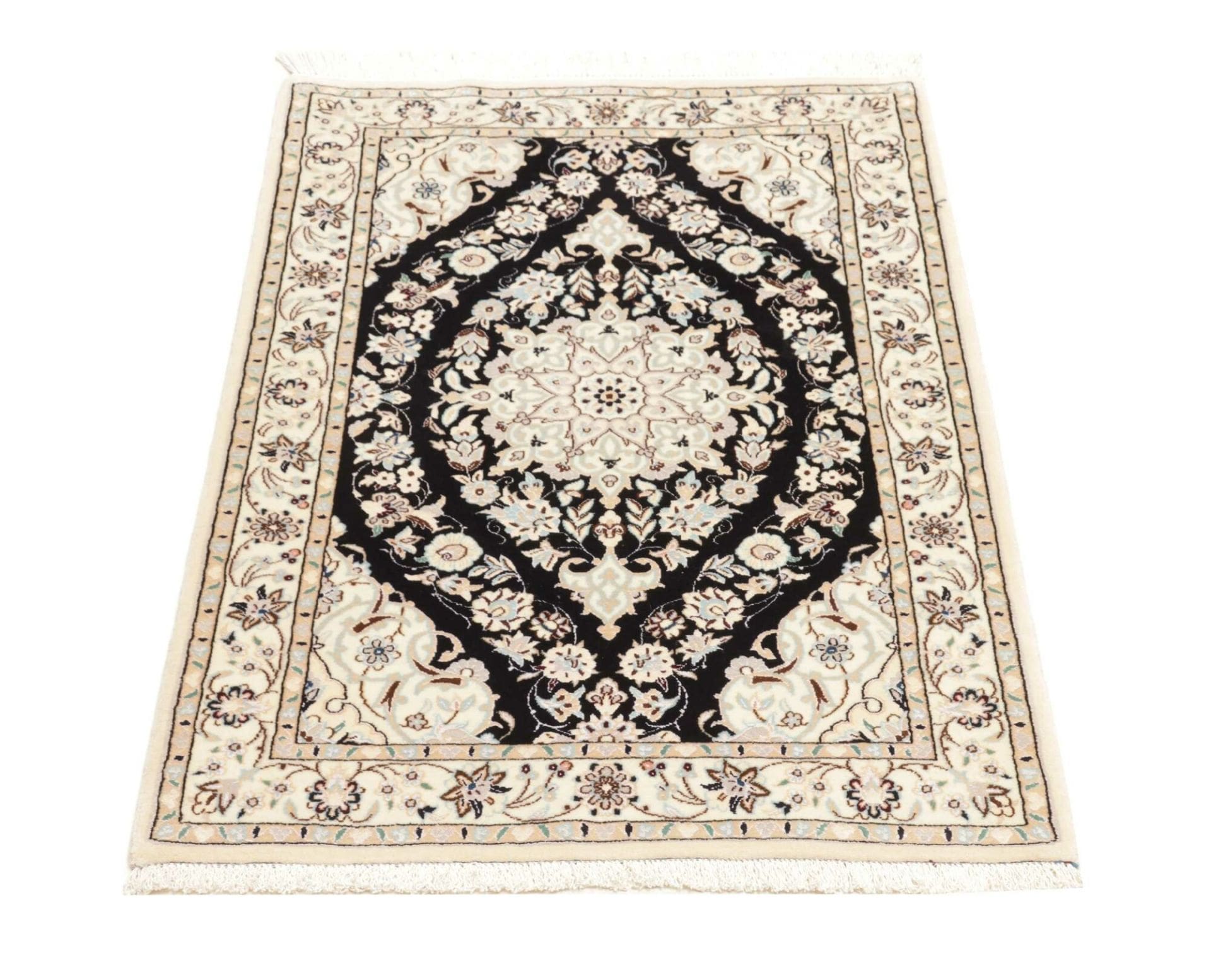 Nain Perserteppich 75 × 108 cm aus Wolle, handgeknüpft