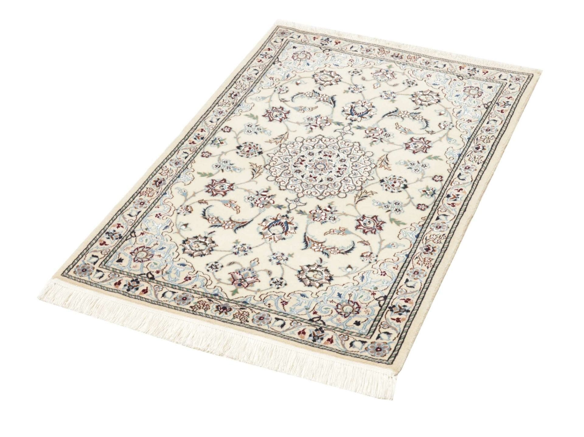 Nain Perserteppich aus Iran, 66 × 92 cm