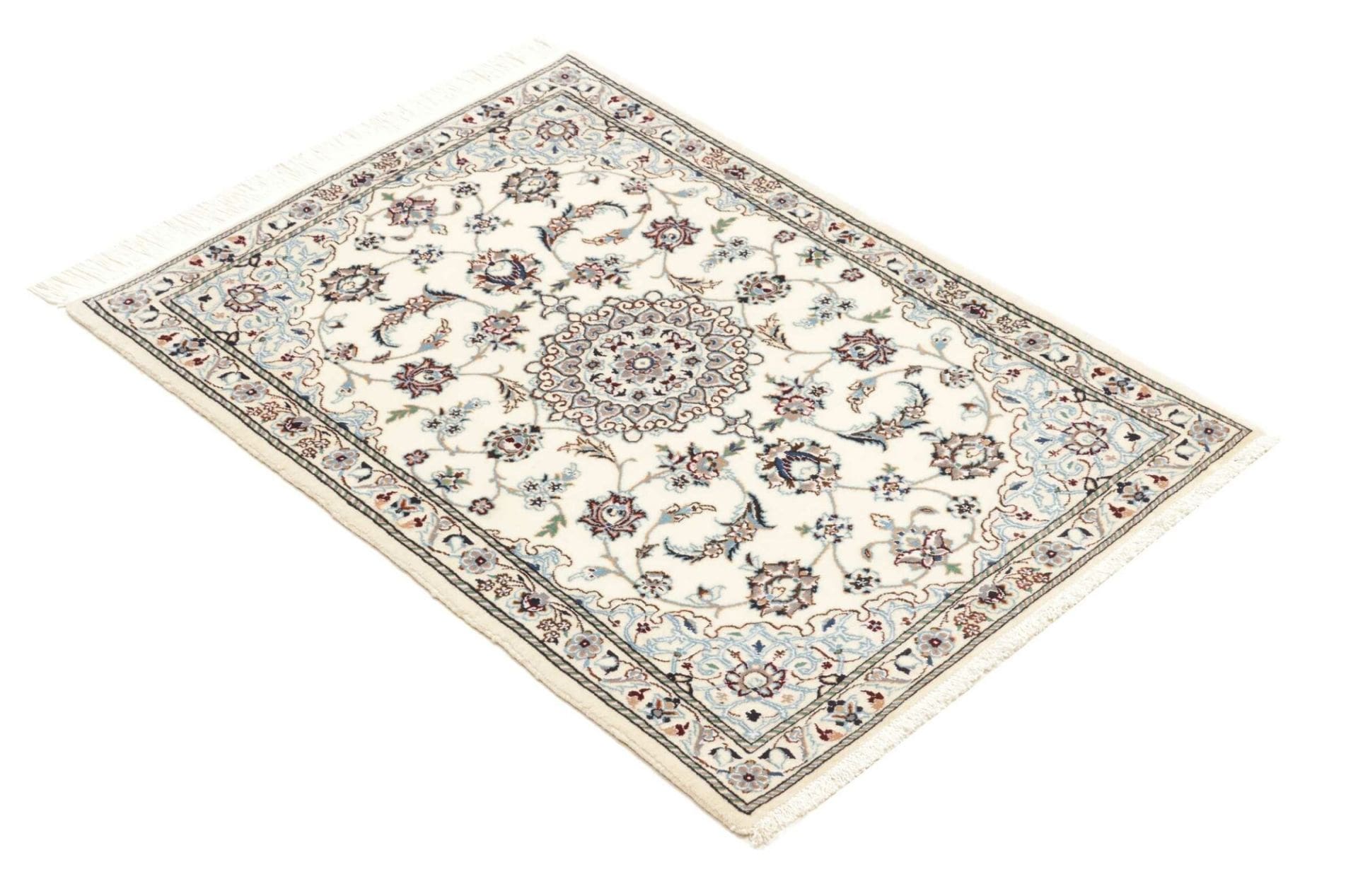Nain Perserteppich aus Iran, 66 × 92 cm