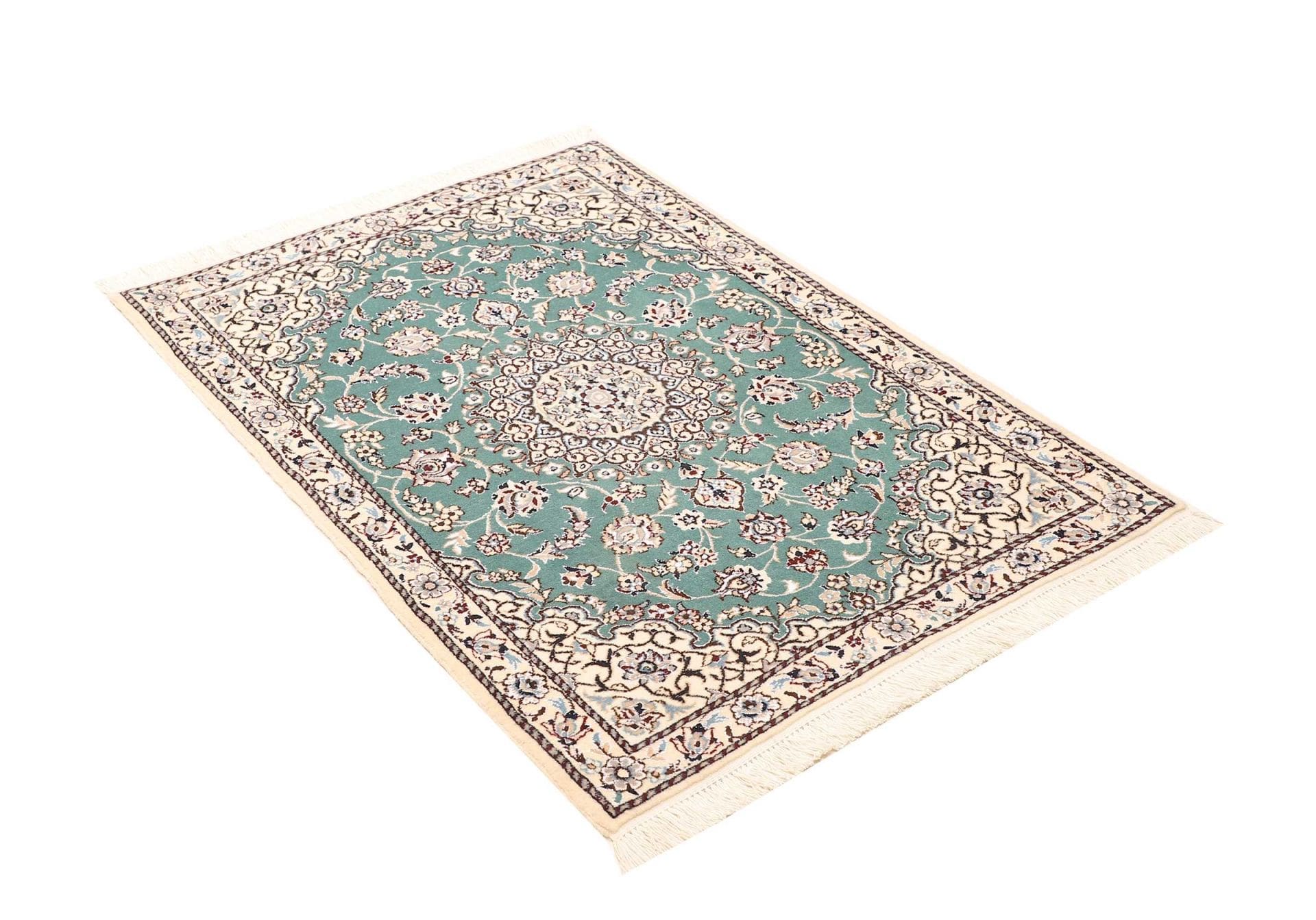 Nain Perserteppich 82 × 116 cm aus Wolle, handgeknüpft
