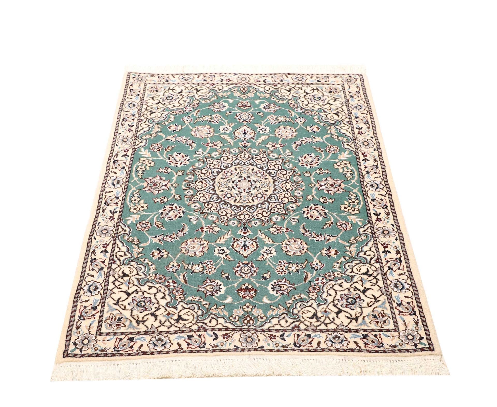 Nain Perserteppich 82 × 116 cm aus Wolle, handgeknüpft