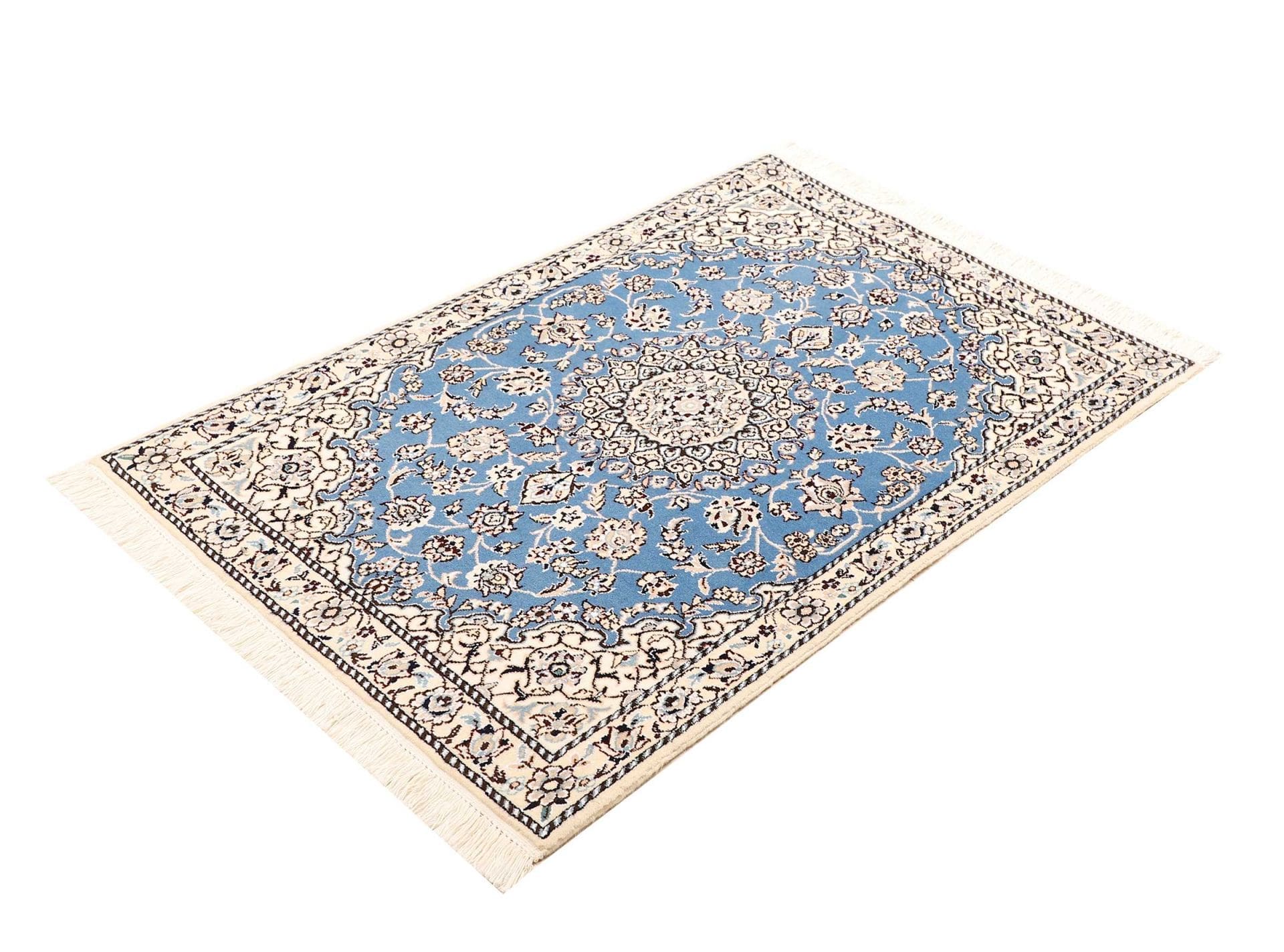 Nain Perserteppich 81 × 114 cm aus Wolle, handgeknüpft