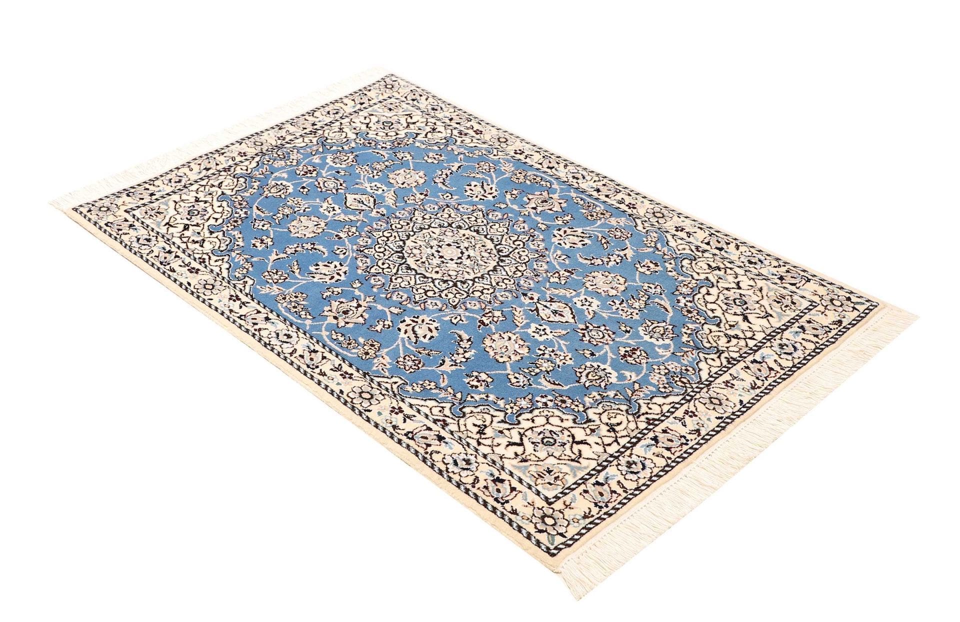 Nain Perserteppich 81 × 114 cm aus Wolle, handgeknüpft