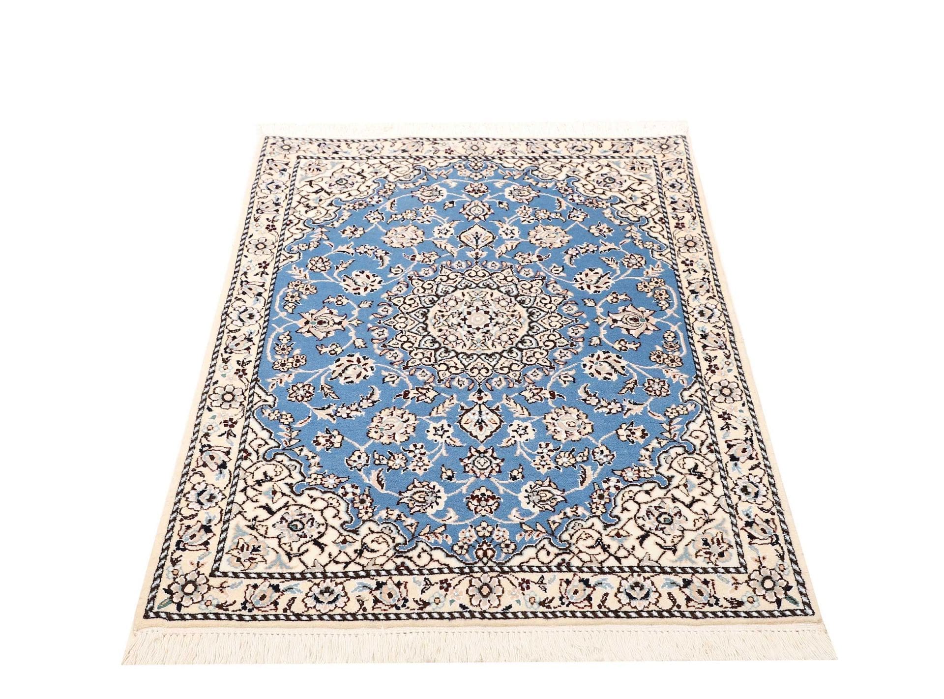 Nain Perserteppich 81 × 114 cm aus Wolle, handgeknüpft