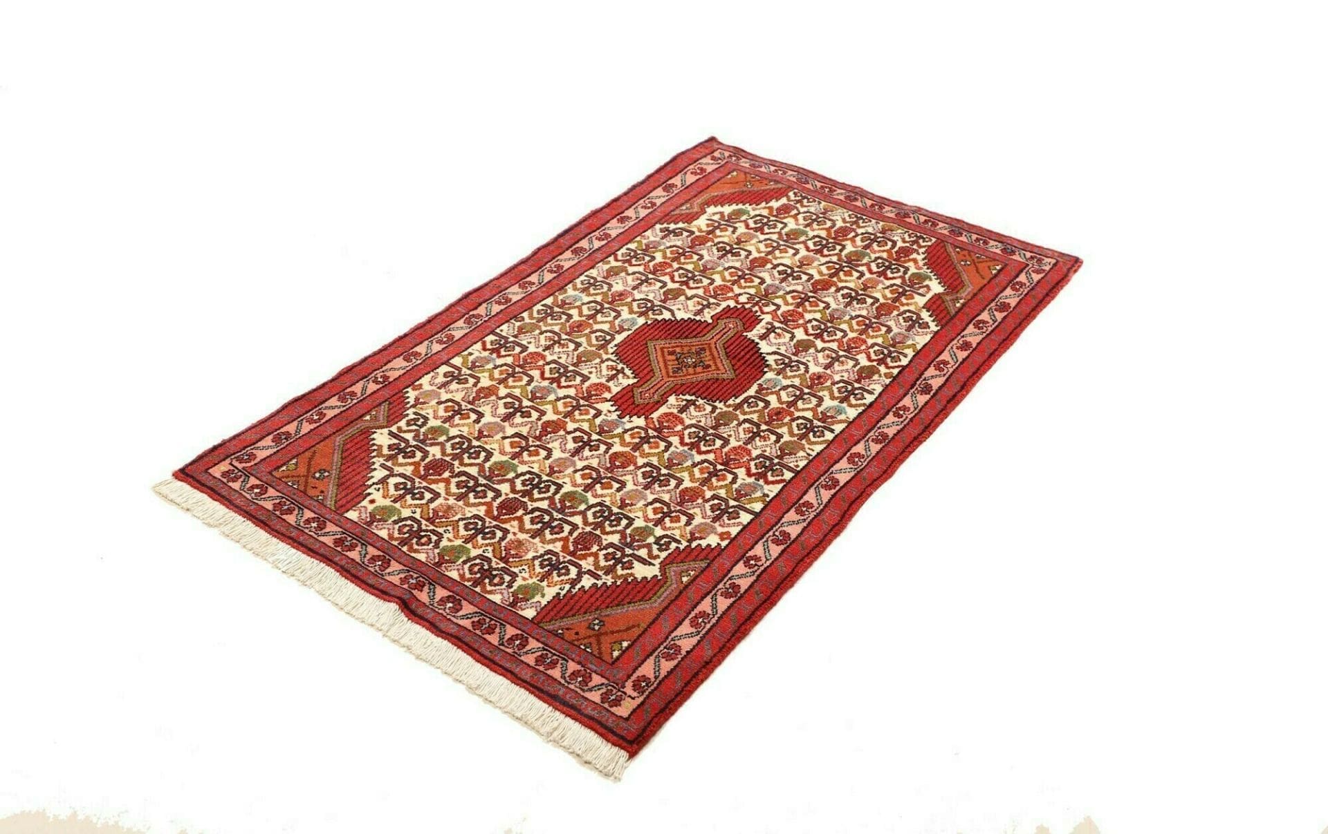 Hamadan Perserteppich aus Iran, 78 × 130 cm