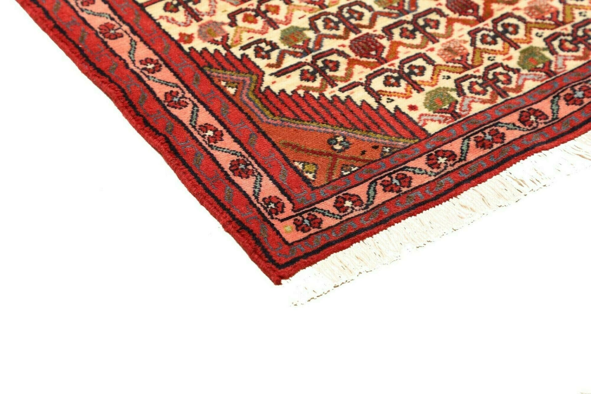 Hamadan Perserteppich aus Iran, 78 × 130 cm