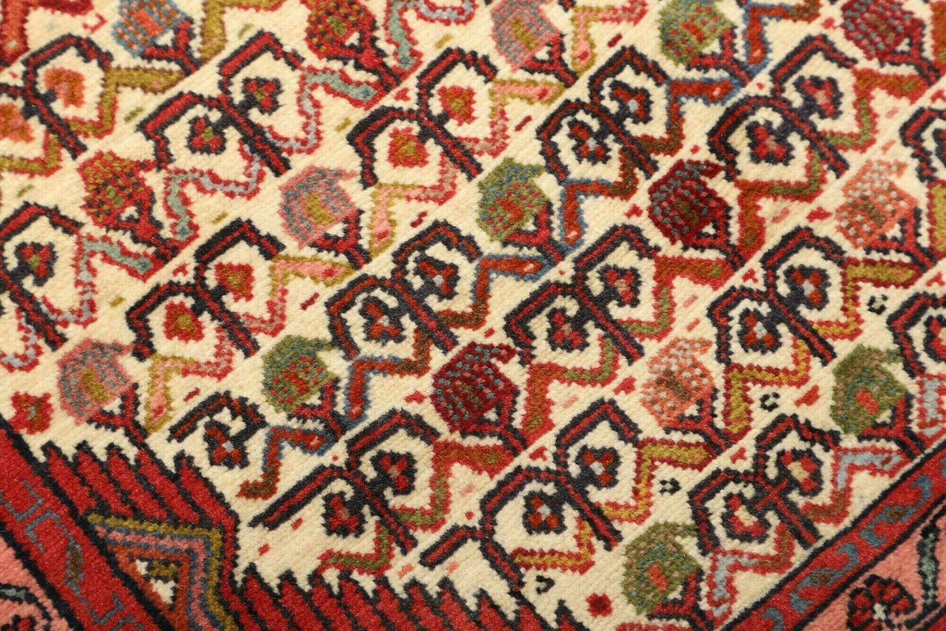 Hamadan Perserteppich aus Iran, 78 × 130 cm