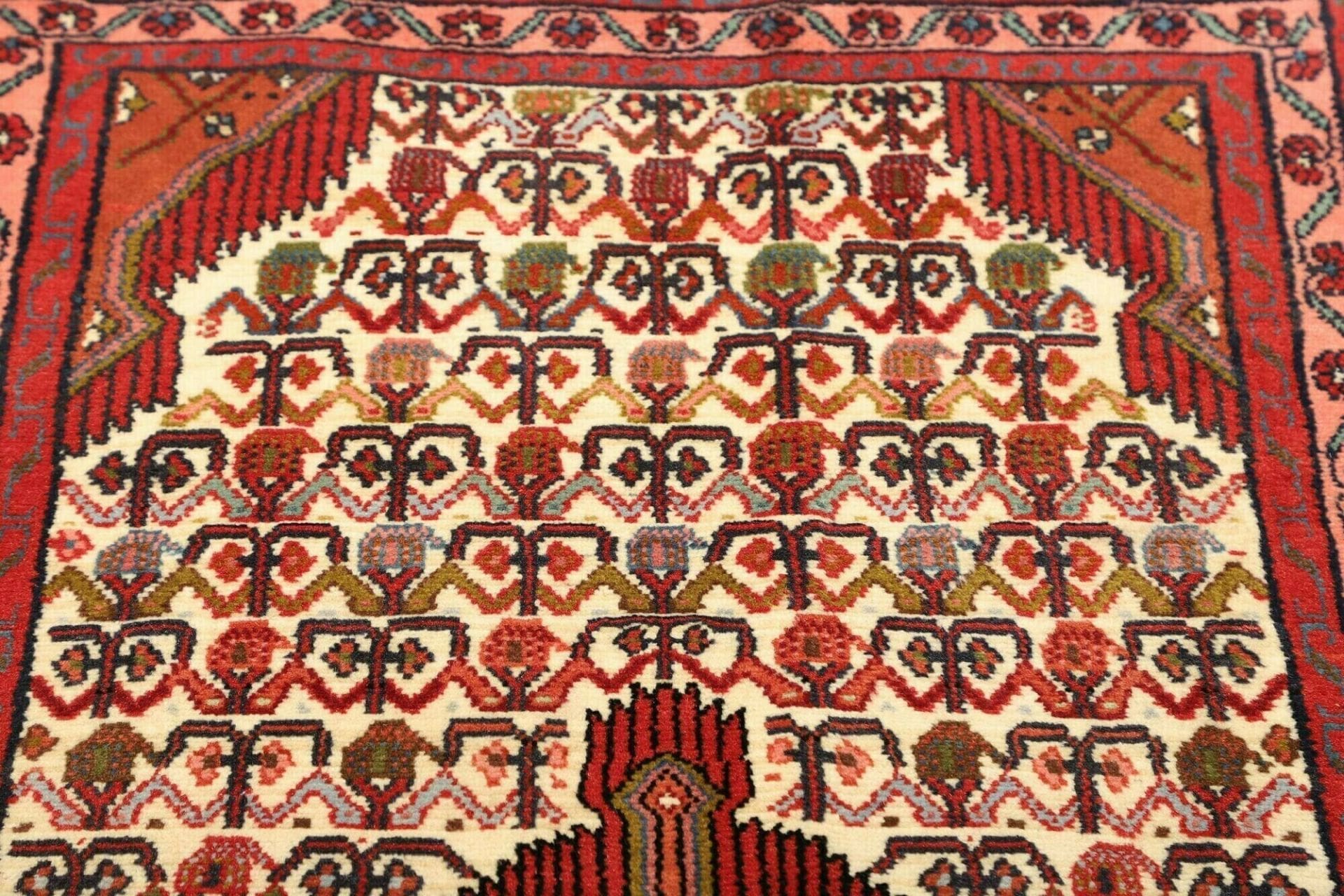 Hamadan Perserteppich aus Iran, 78 × 130 cm