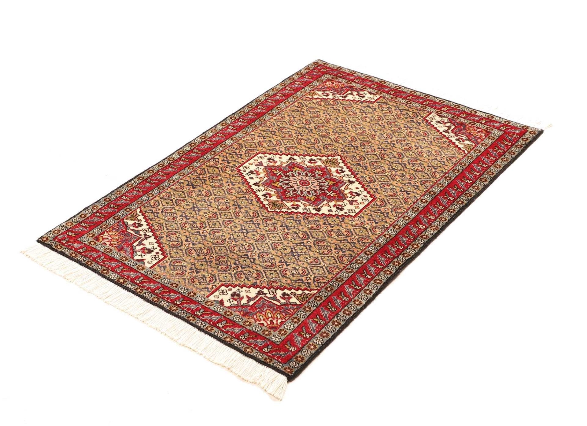 Handgeknüpfter Ardebil Perserteppich, 75 × 105 cm, Wolle