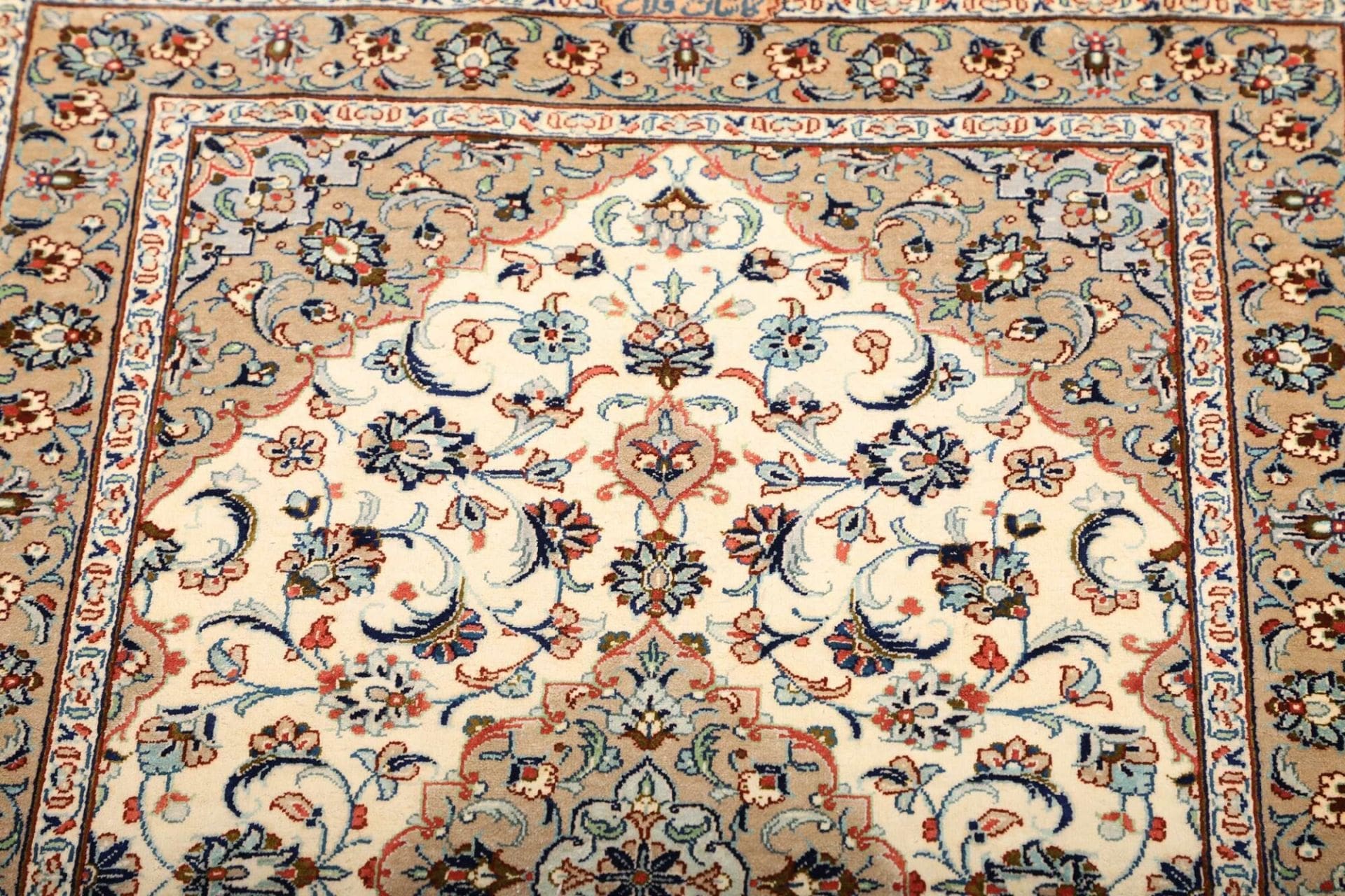 Handgeknüpfter Ghom Perserteppich 61 × 86 cm