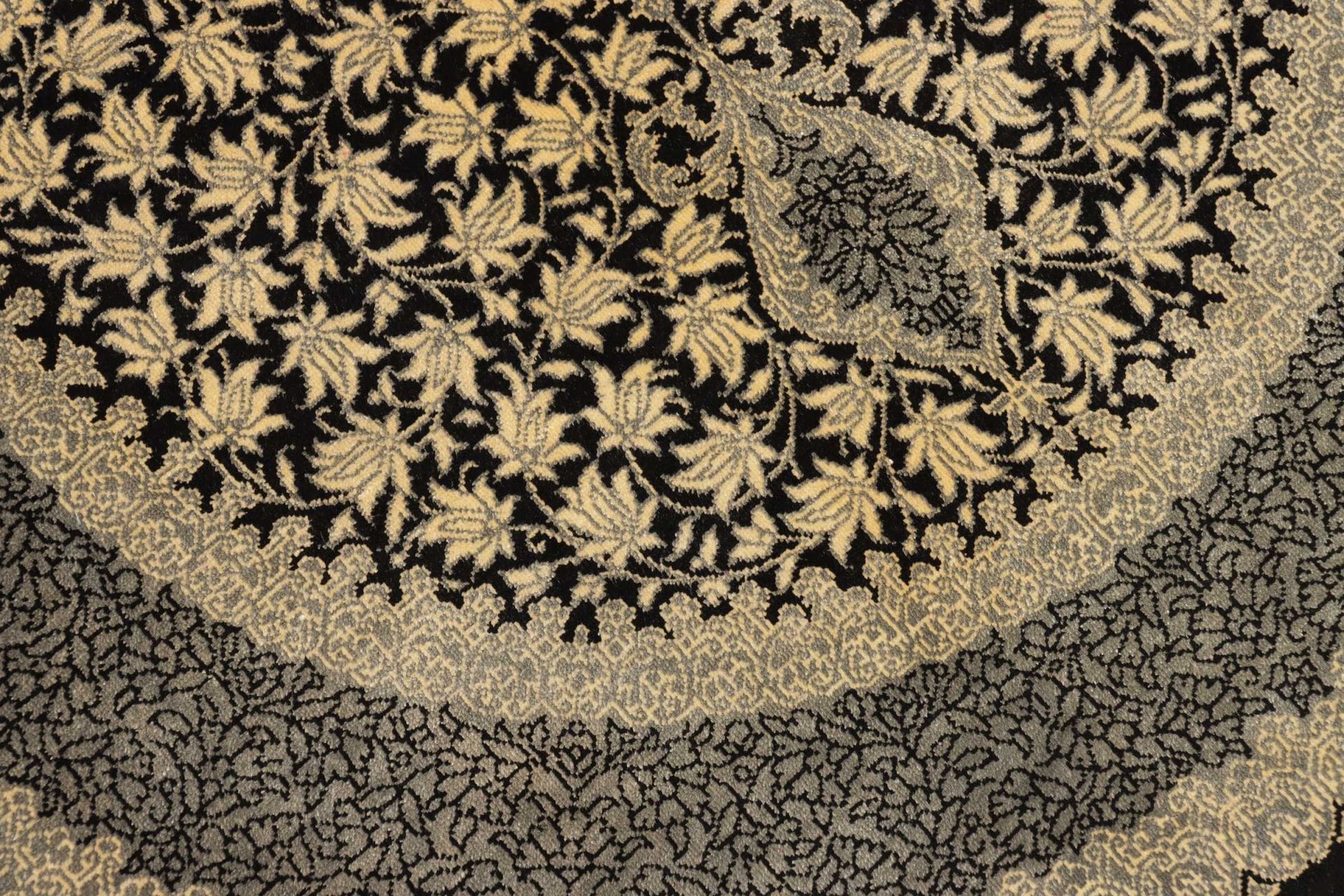 Handgeknüpfter Ghom Perserteppich 64 × 91 cm