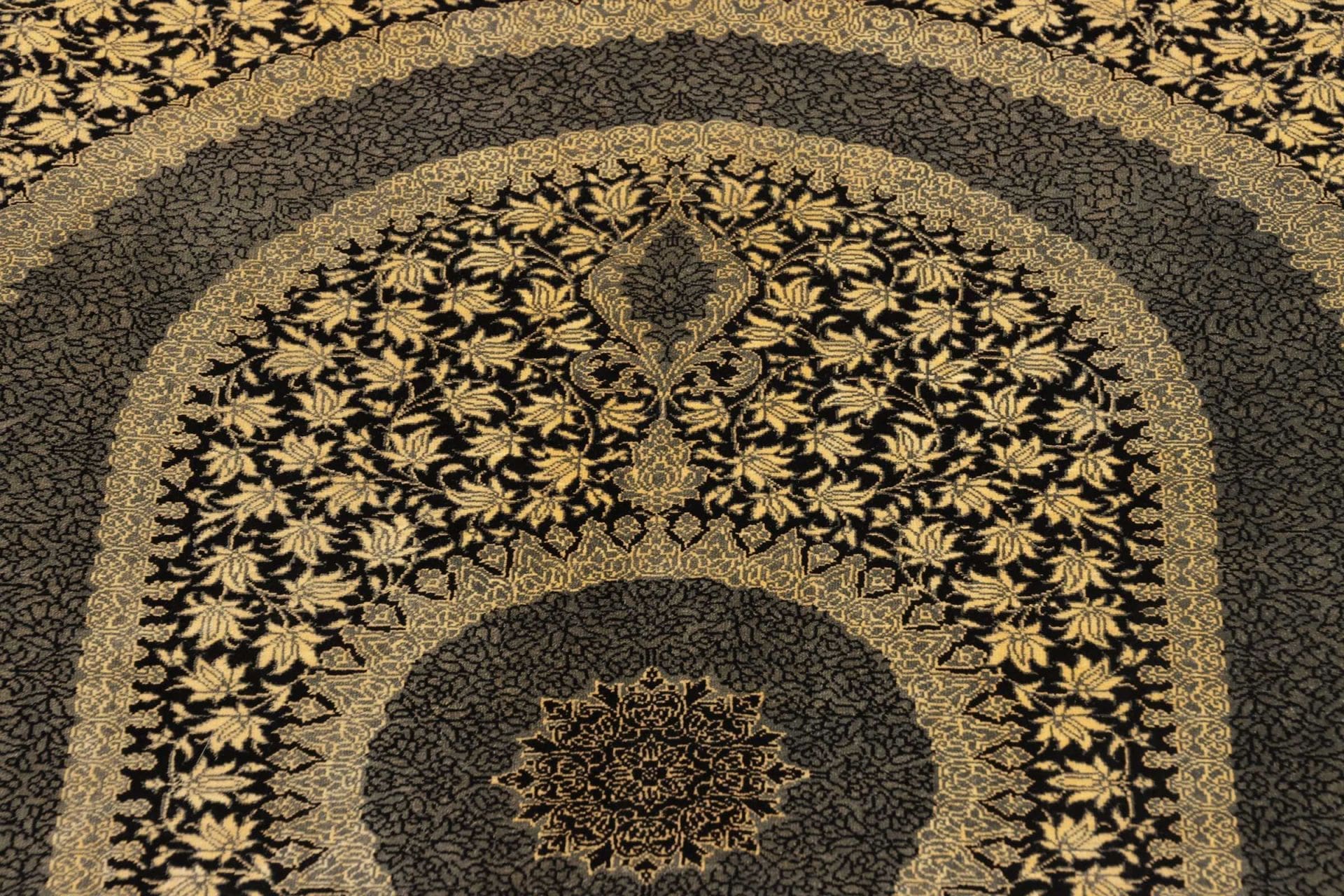 Handgeknüpfter Ghom Perserteppich 64 × 91 cm