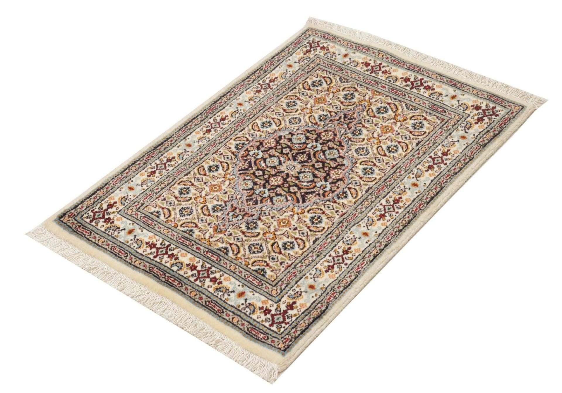 Moud Perserteppich 61 × 88 cm aus Wolle, handgeknüpft