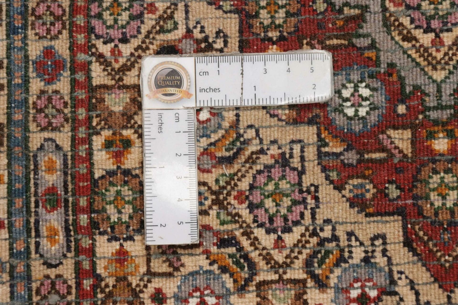 Moud Perserteppich 58 × 90 cm aus Wolle, handgeknüpft