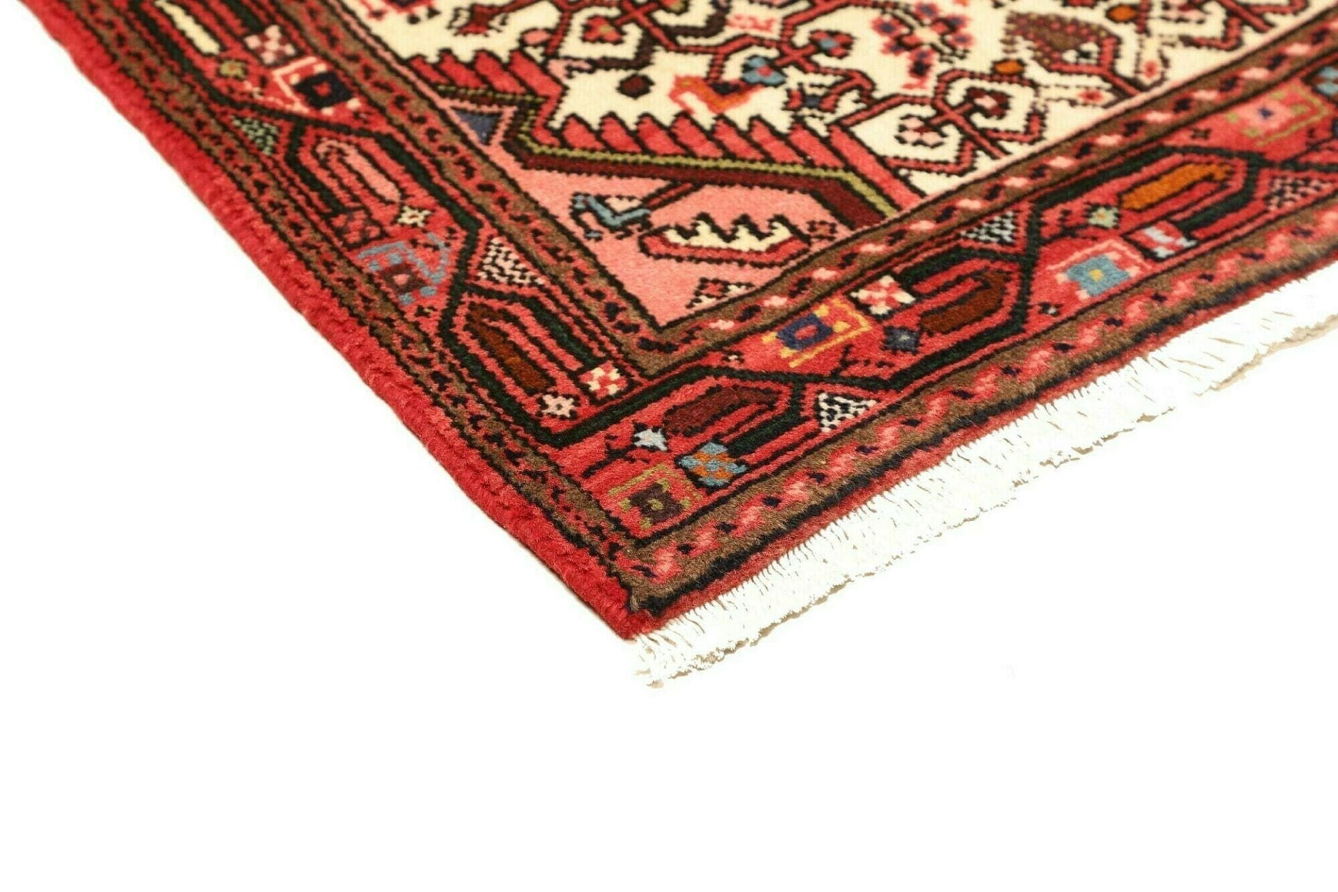 Hamadan Herati Perserteppich aus Iran, 74 × 122 cm