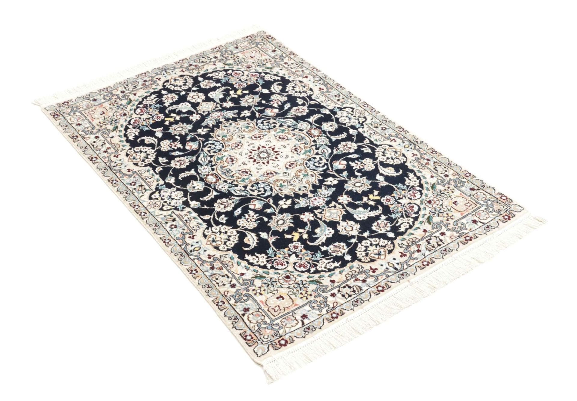 Nain Perserteppich aus Iran, 79 × 115 cm