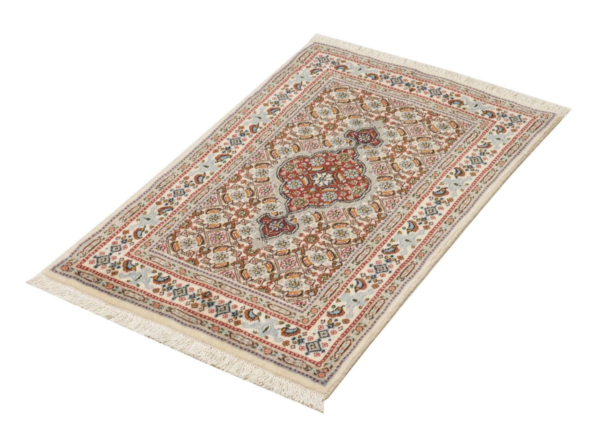 Moud Perserteppich 60 × 88 cm aus Wolle, handgeknüpft