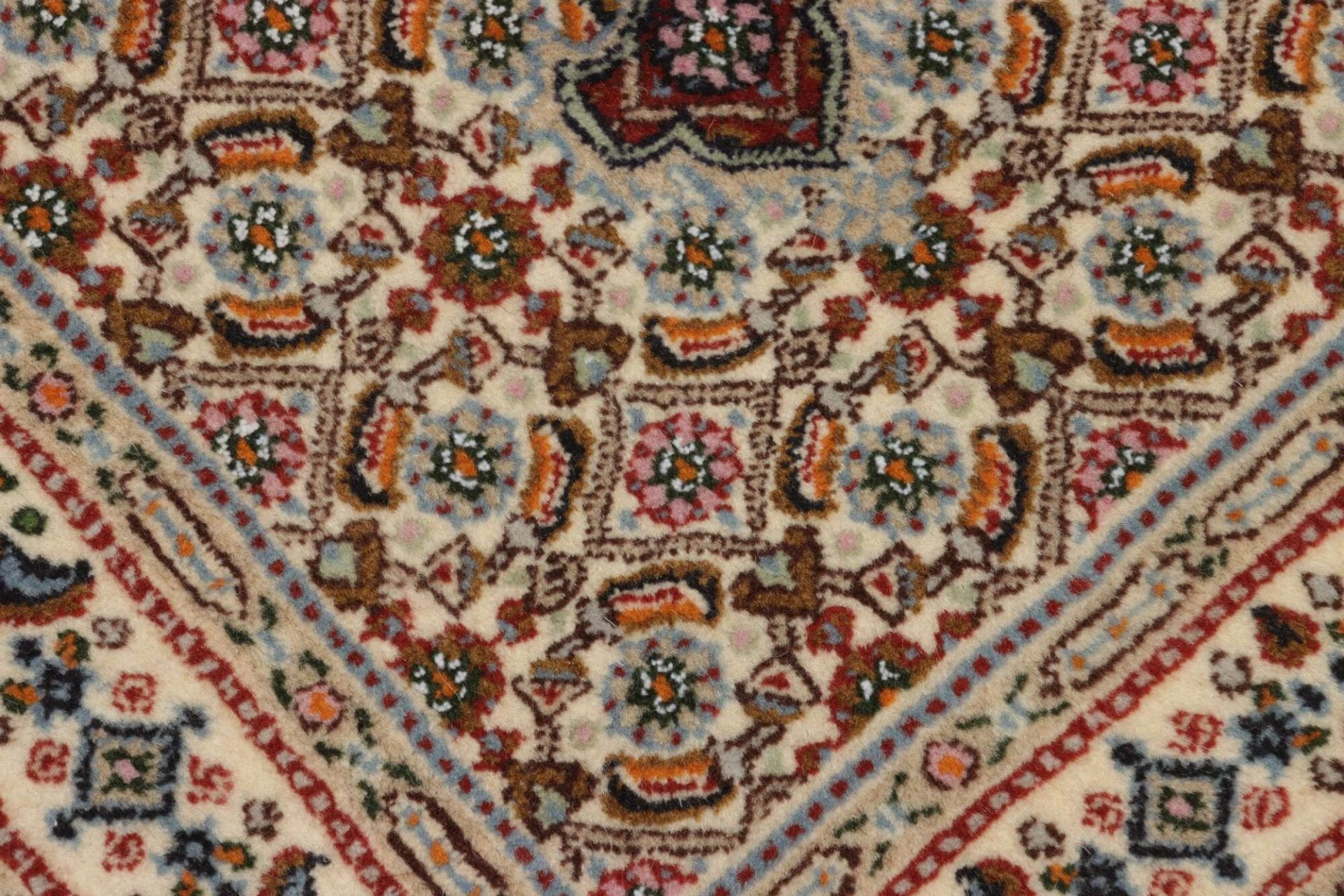 Moud Perserteppich 60 × 88 cm aus Wolle, handgeknüpft