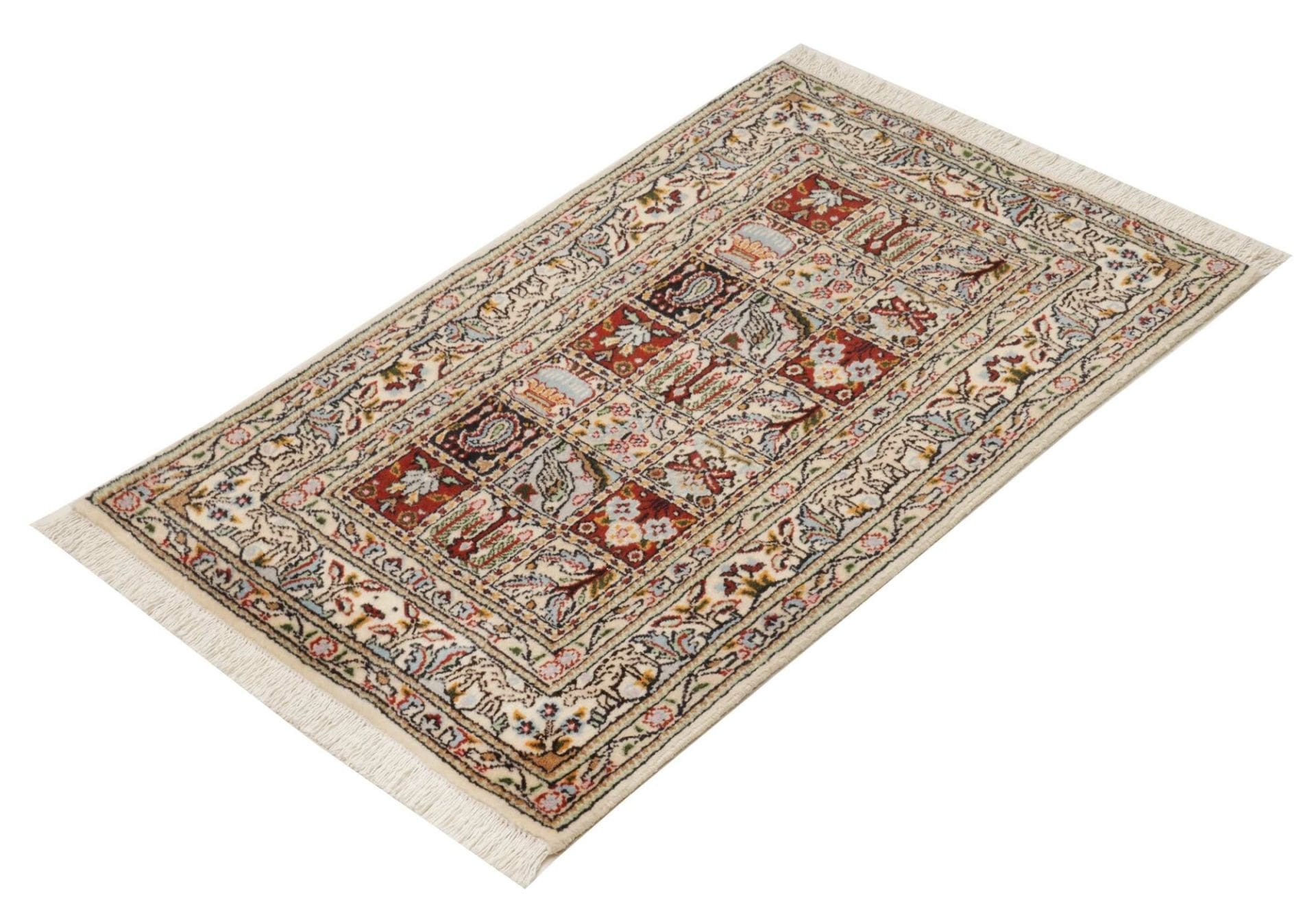 Moud Perserteppich aus Iran, 65 × 94 cm