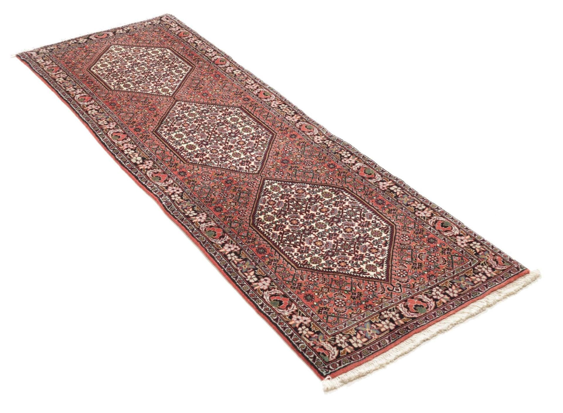 Bijar Perserteppich aus Iran, 66 × 195 cm