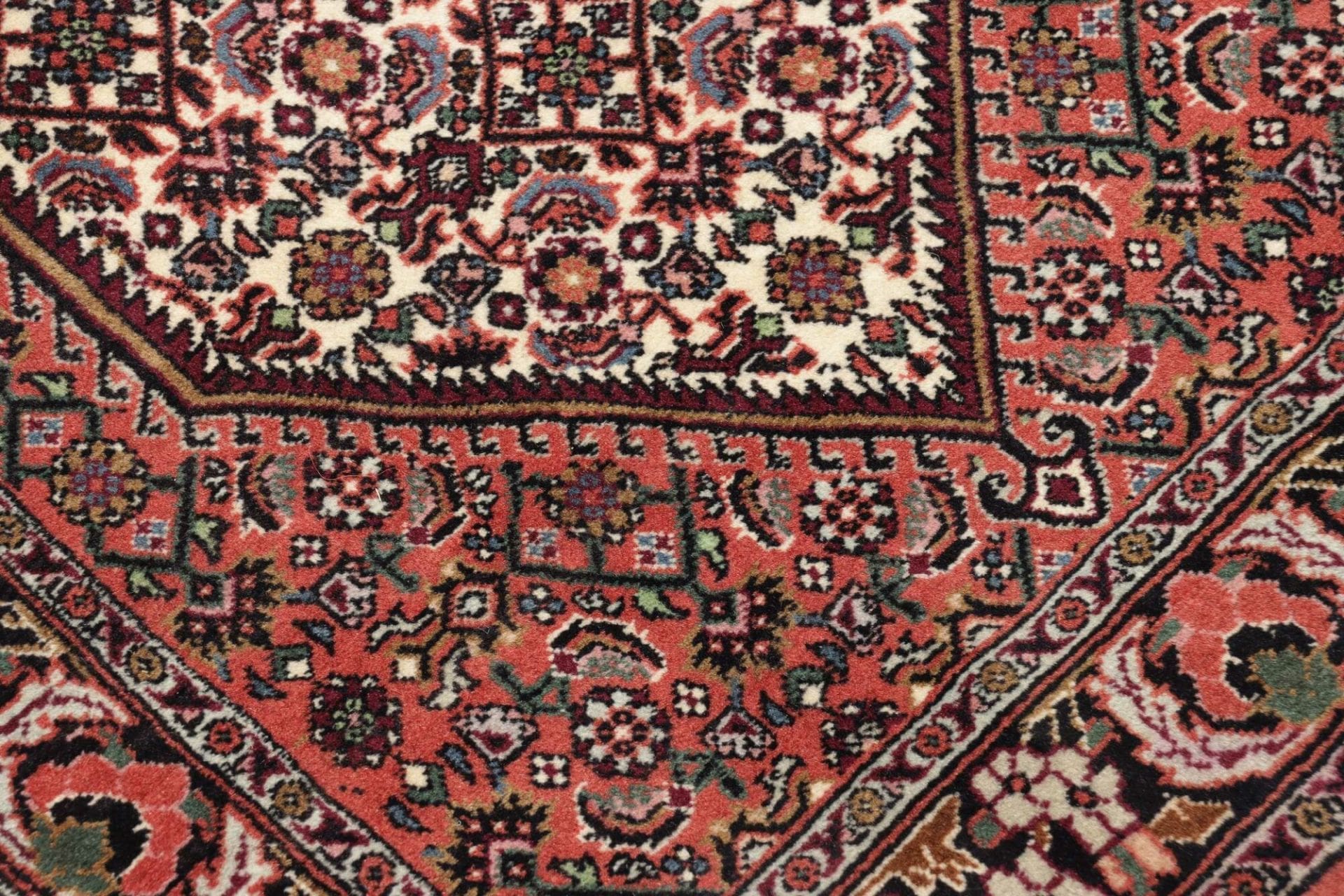 Bijar Perserteppich aus Iran, 66 × 195 cm
