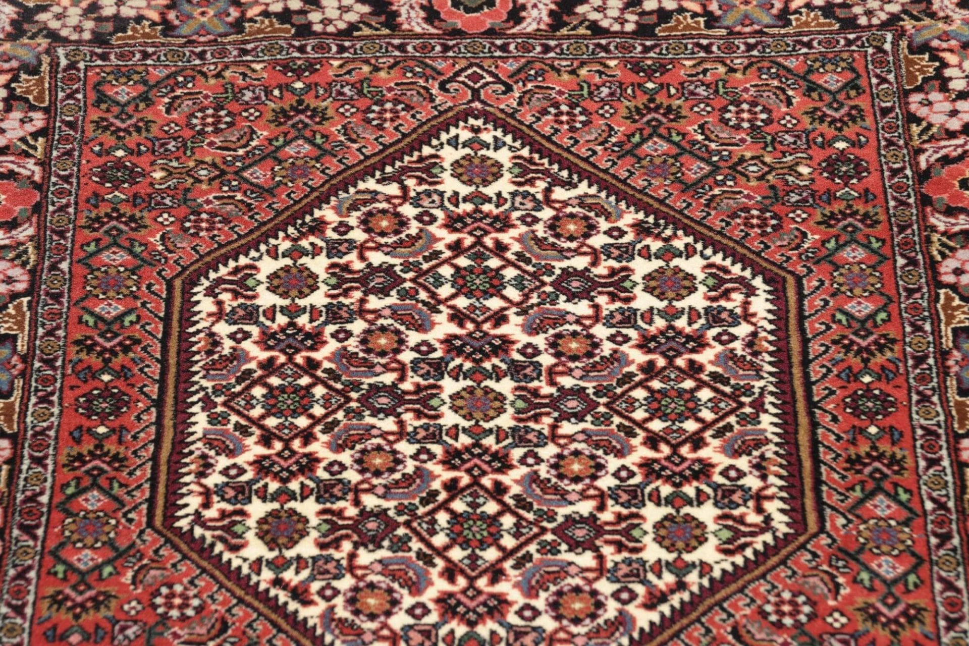 Bijar Perserteppich aus Iran, 66 × 195 cm
