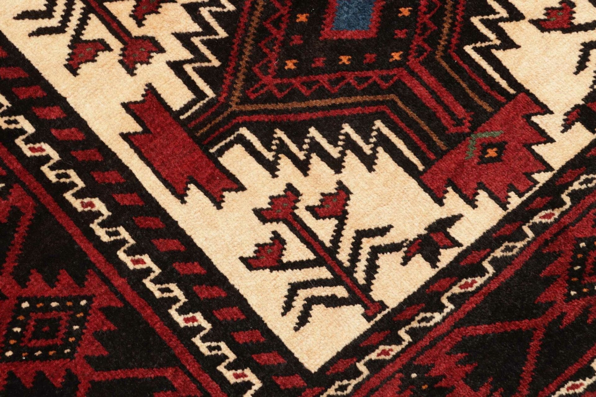 Perserteppich aus Iran, 99 × 199 cm
